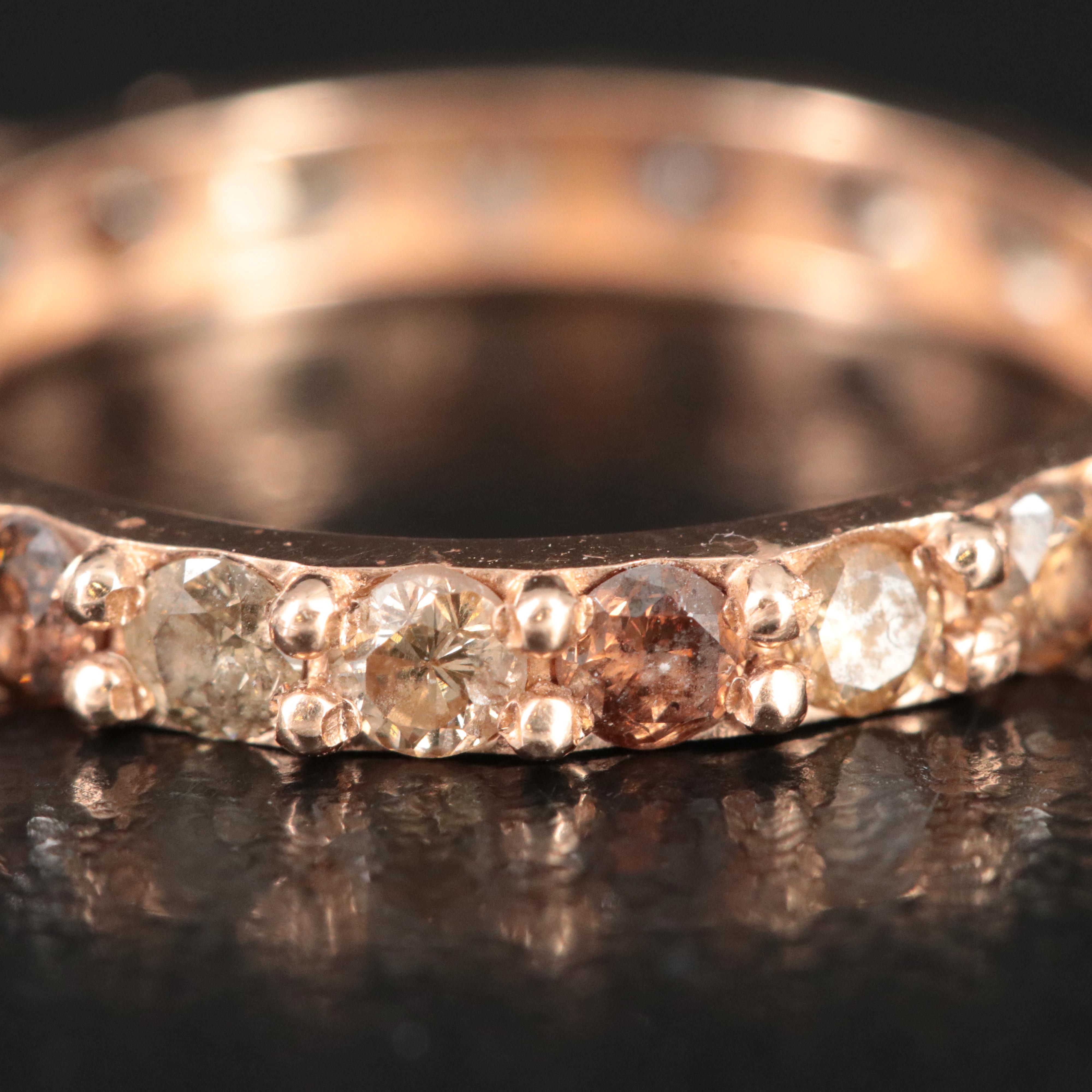 14K 1.12 CTW Diamond Eternity Band