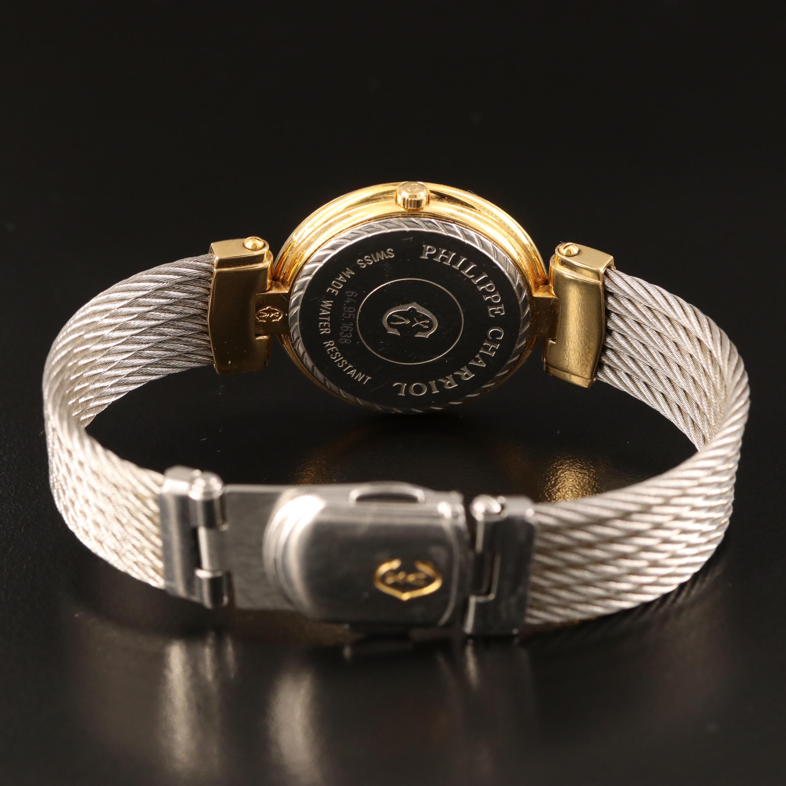 Philippe Charriol Date Two-Tone Watch