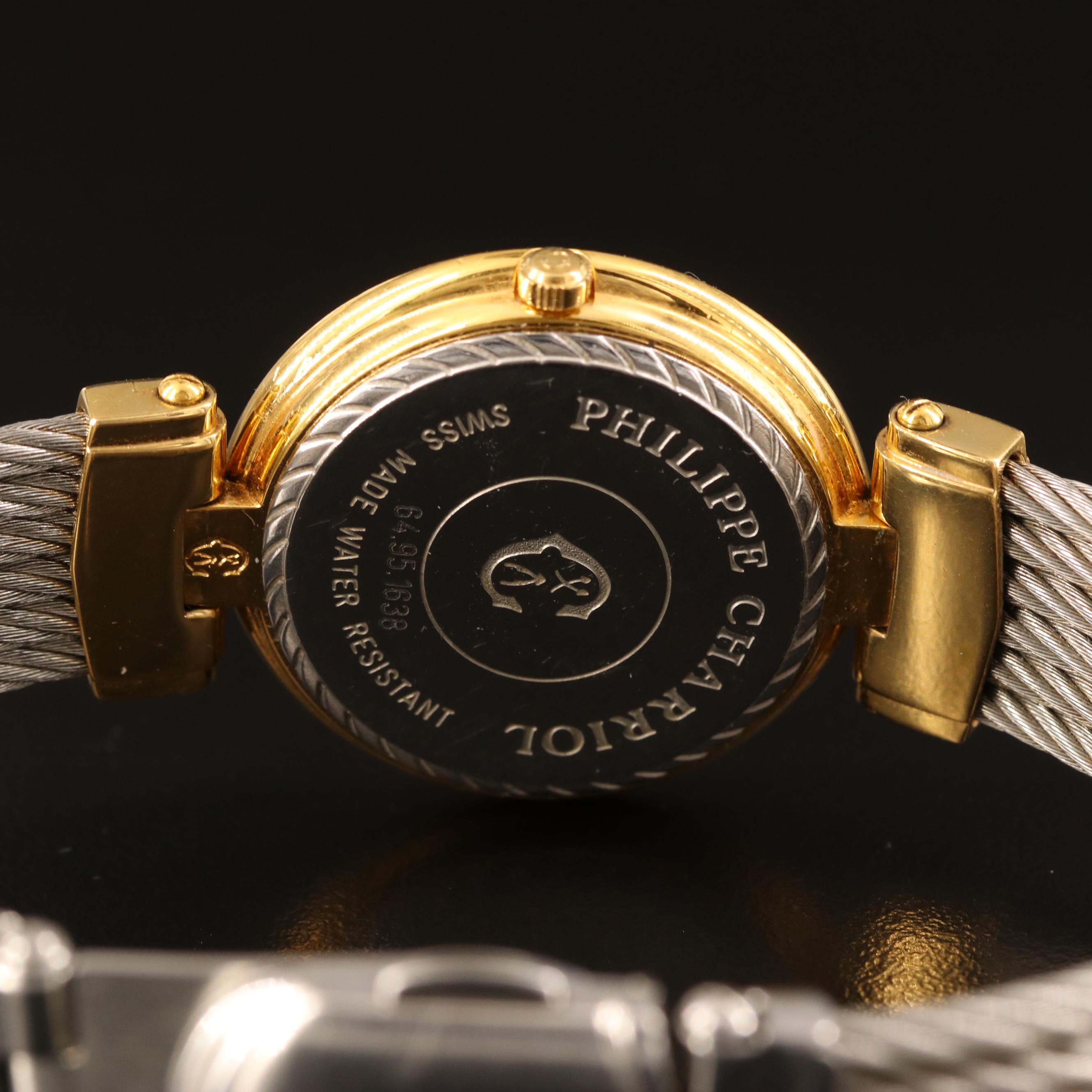 Philippe Charriol Date Two-Tone Watch