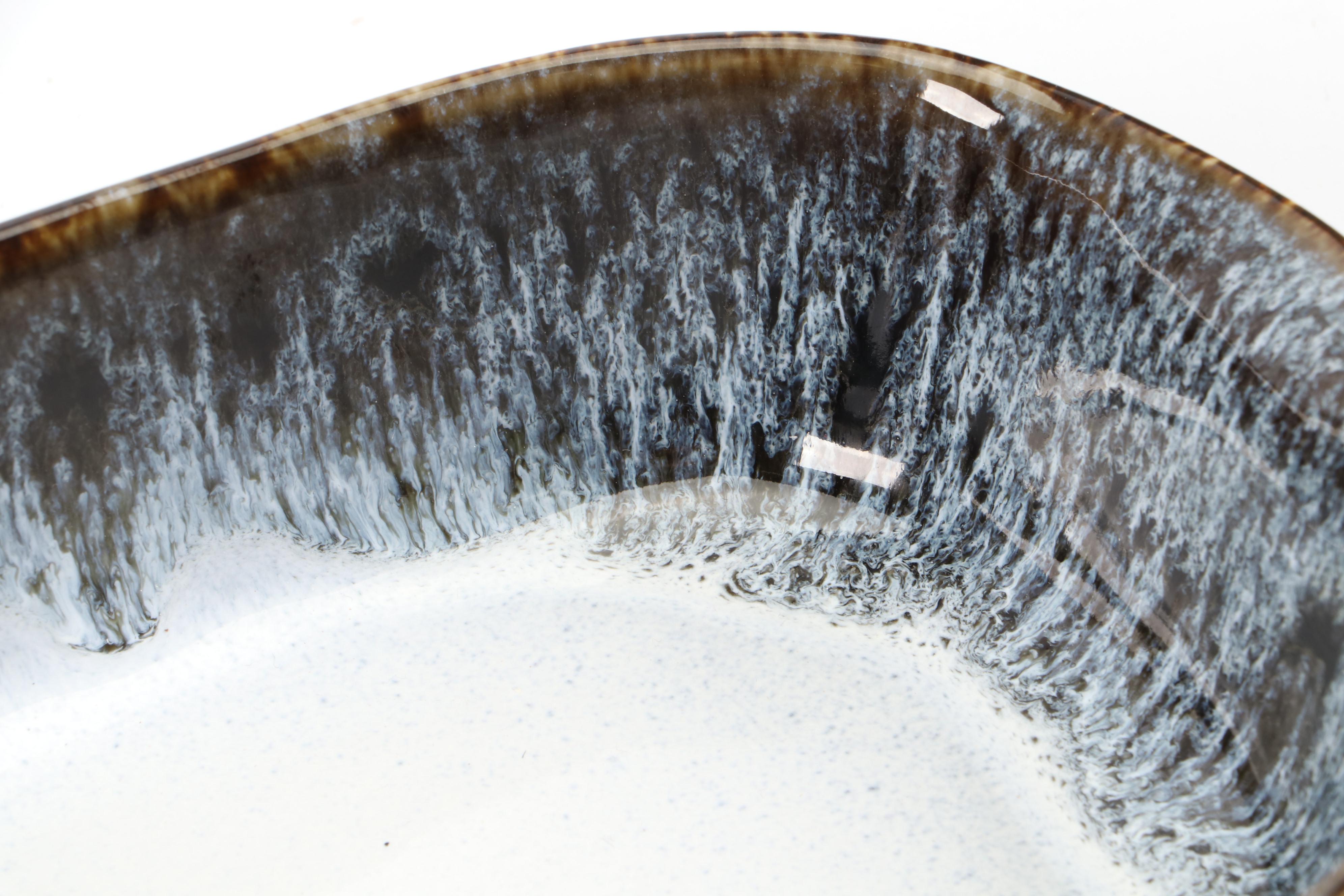 West Elm Ceramic Reactive Glaze Serving Bowls