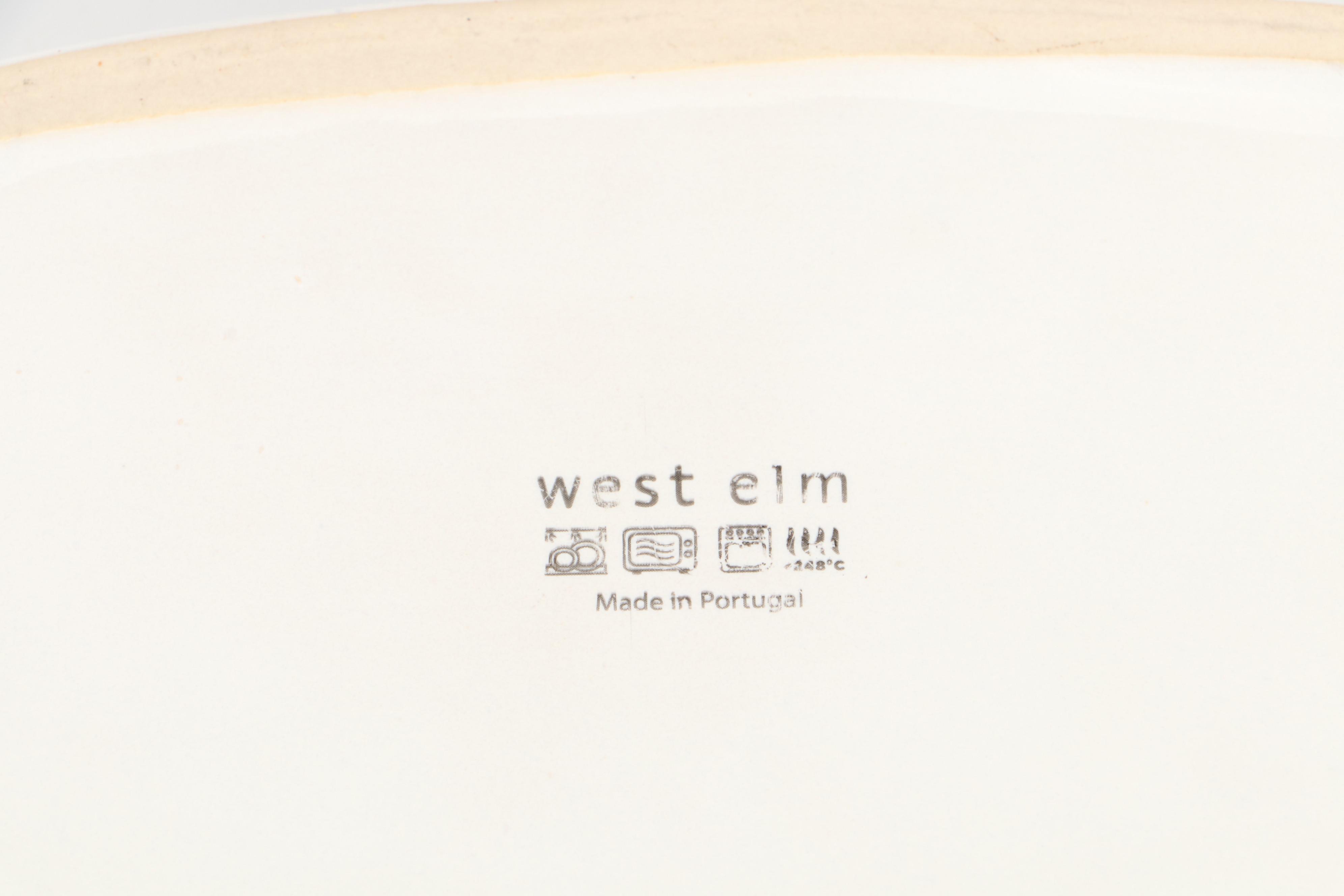 West Elm Ceramic Reactive Glaze Serving Bowls