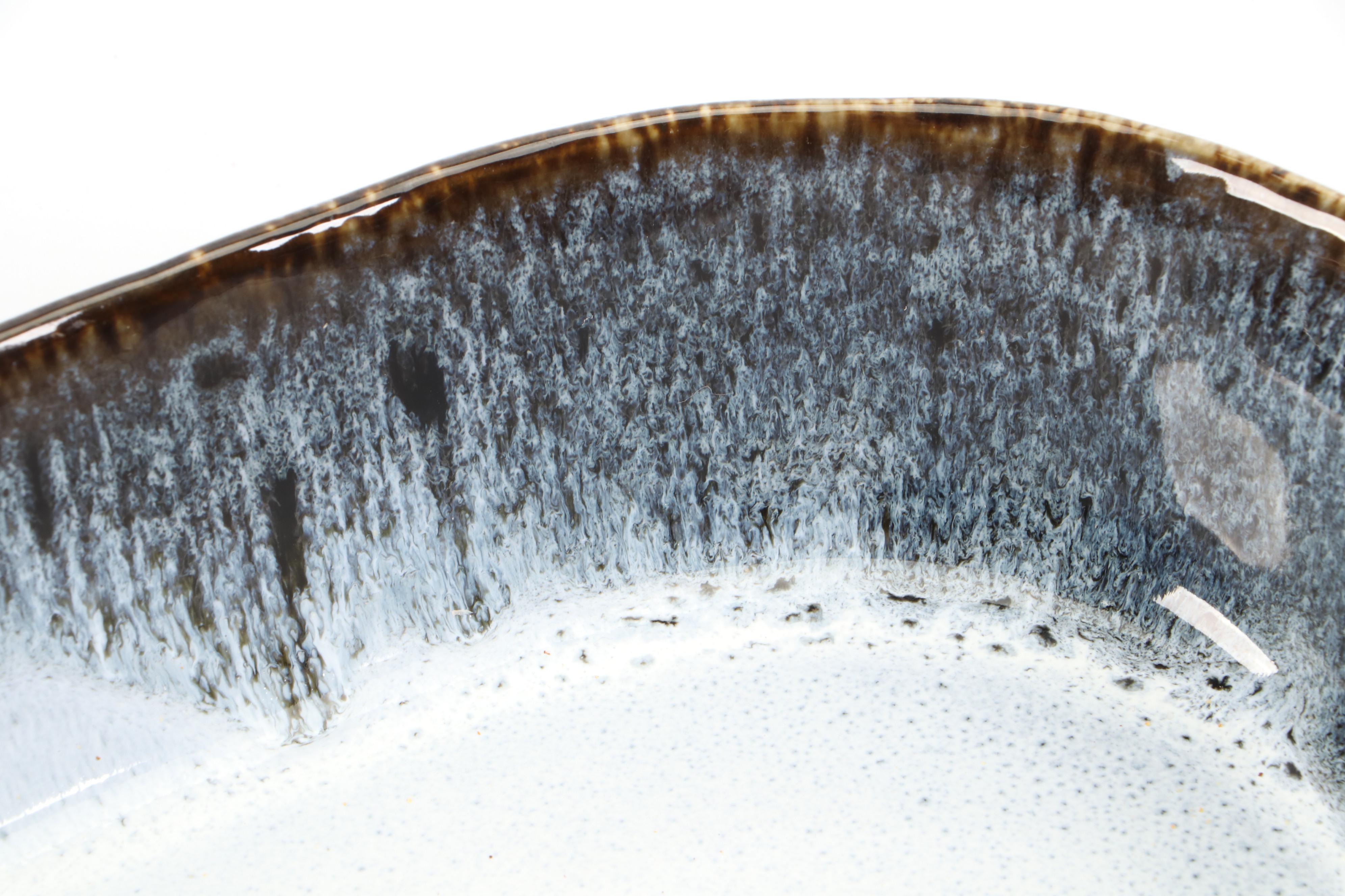 West Elm Ceramic Reactive Glaze Serving Bowls