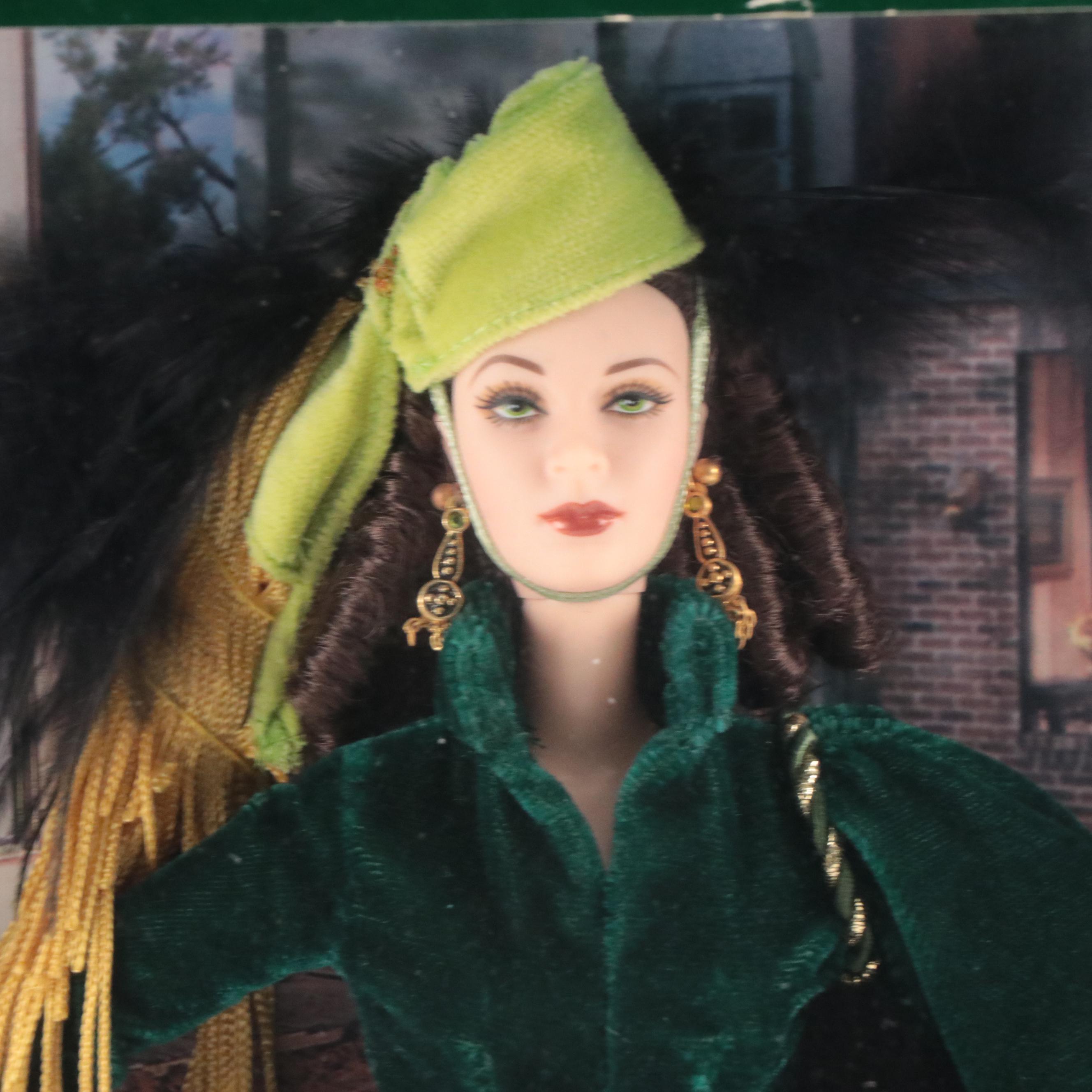 Mattel "Gone with the Wind Scarlett O'Hara" and More Barbie Vinyl Dolls