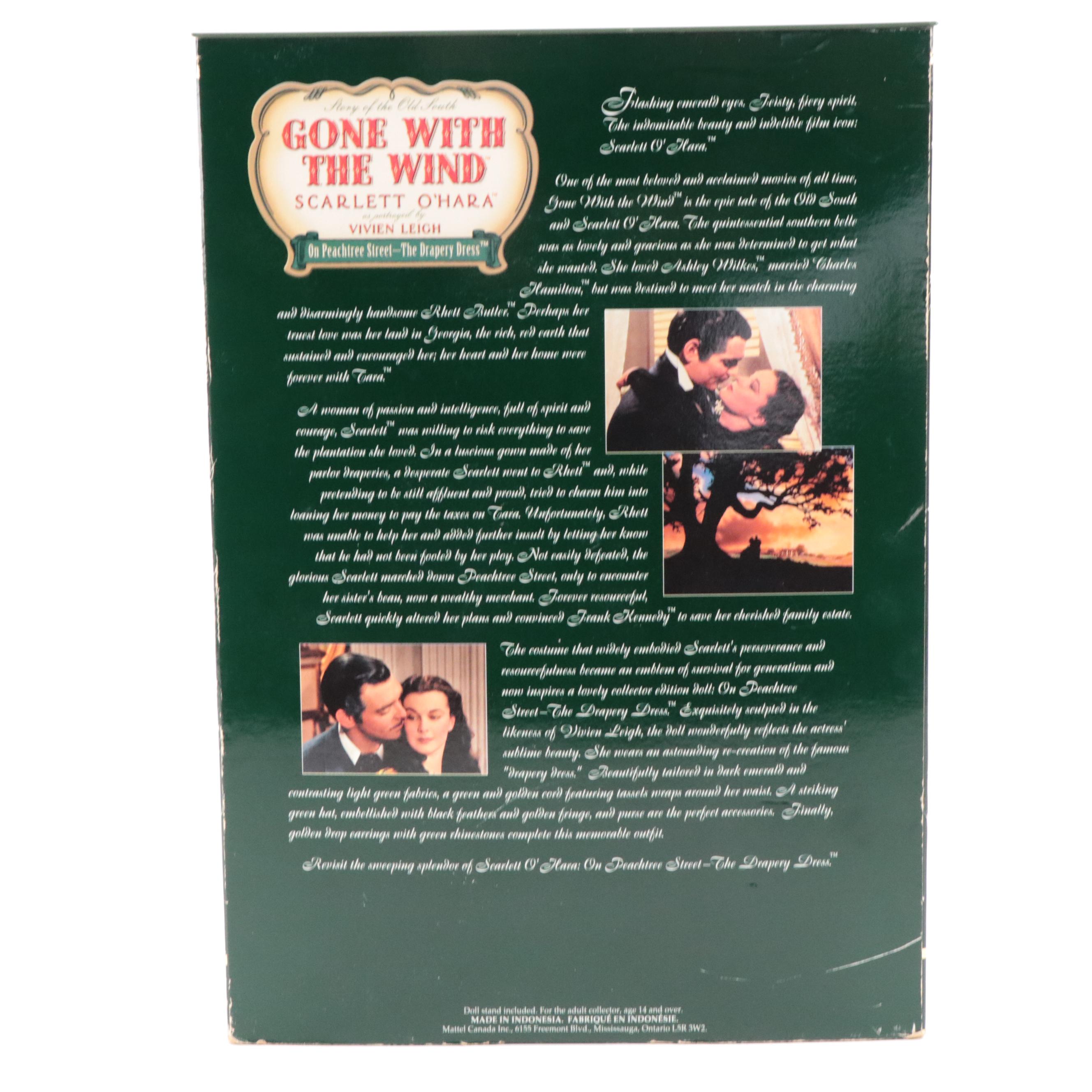 Mattel "Gone with the Wind Scarlett O'Hara" and More Barbie Vinyl Dolls