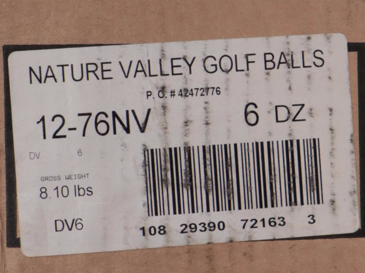 Top Flite XL 3000 Super Feel Nature Valley Branded Golf Balls