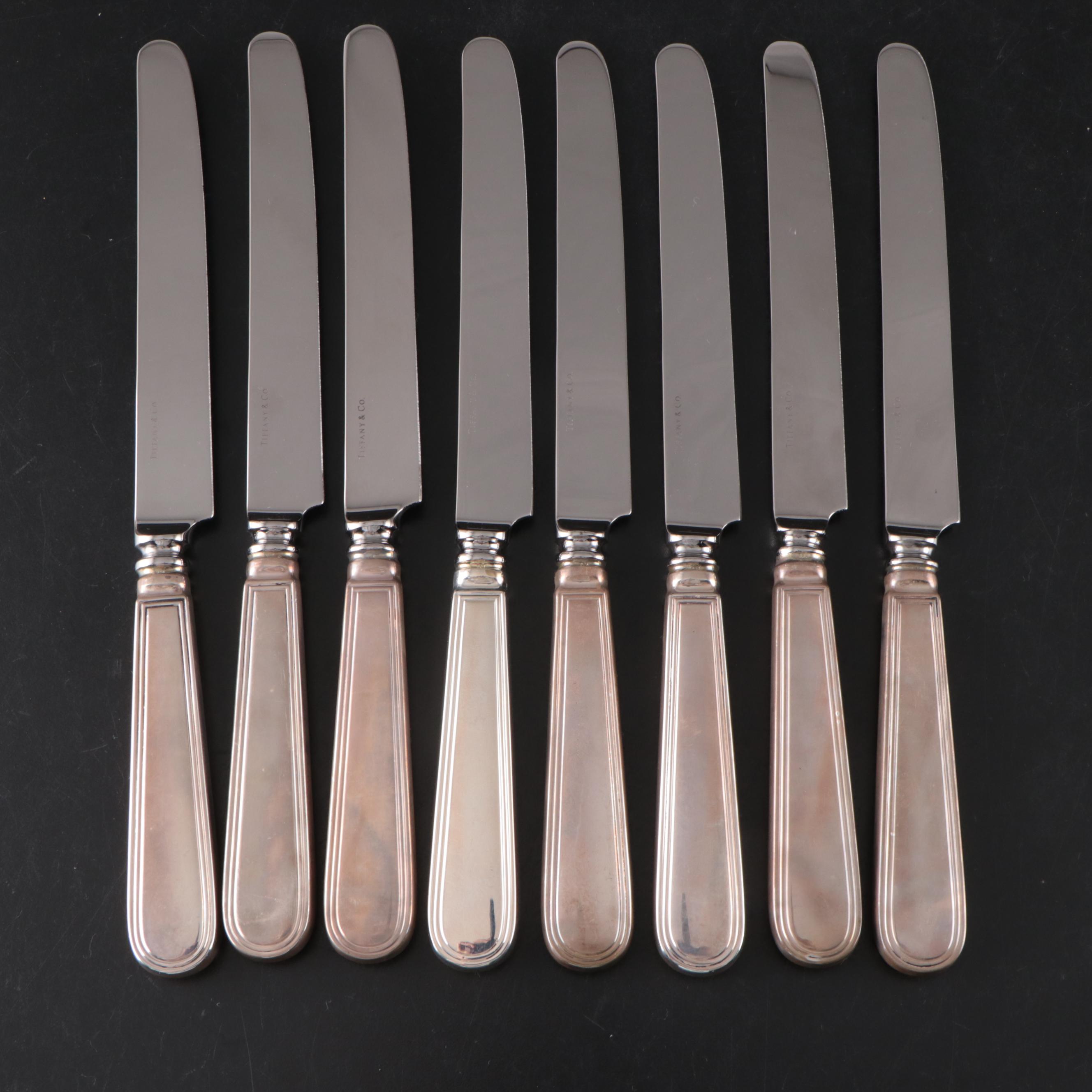 Tiffany & Co. "Hamilton" Sterling Silver Handled Knives