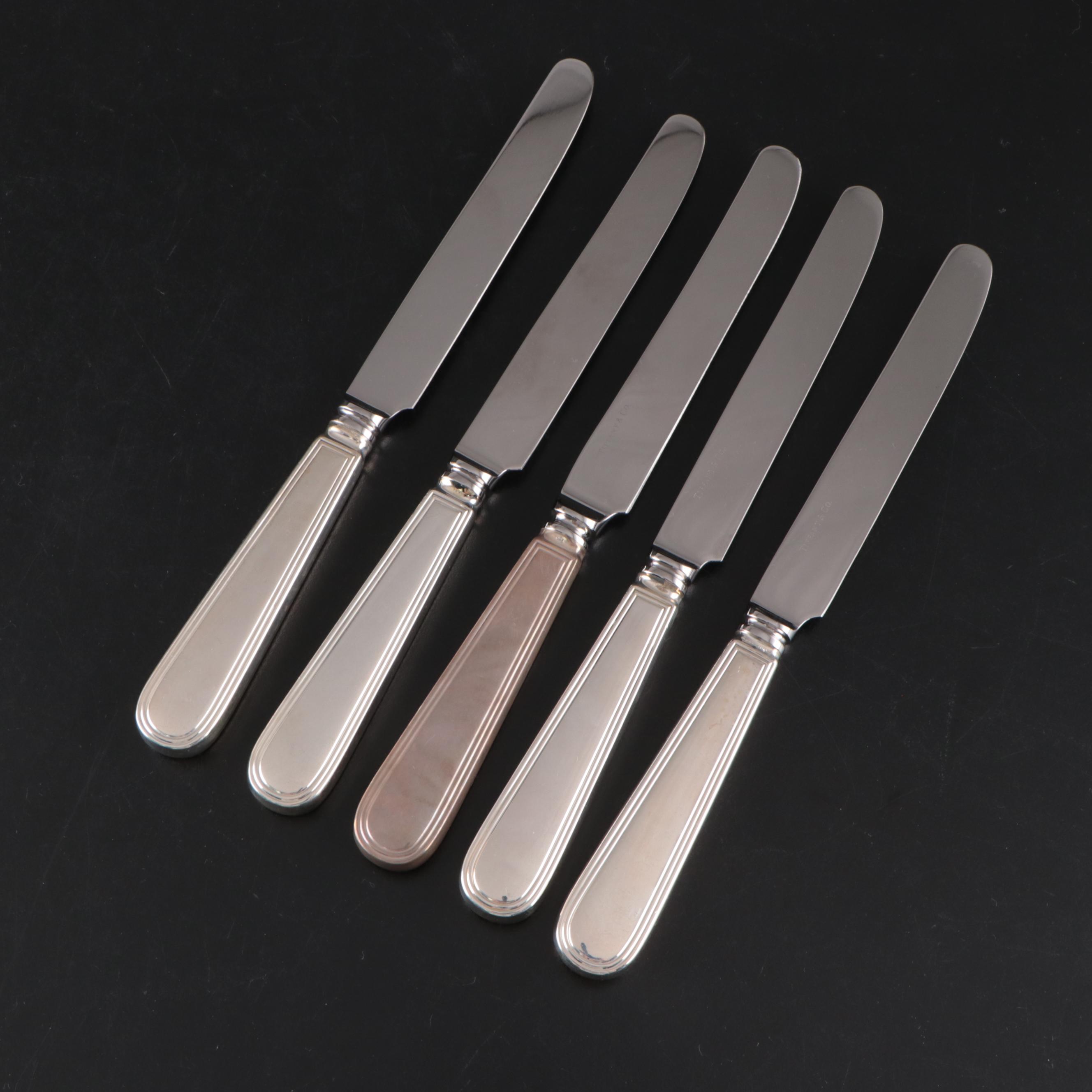 Tiffany & Co. "Hamilton" Sterling Silver Handled Knives