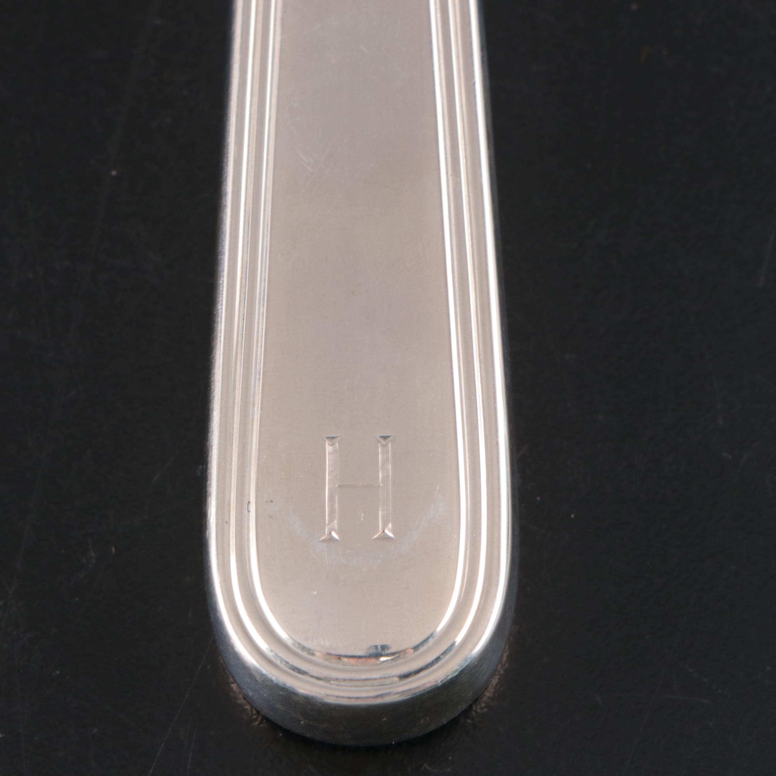 Tiffany & Co. "Hamilton" Sterling Silver Handled Knives