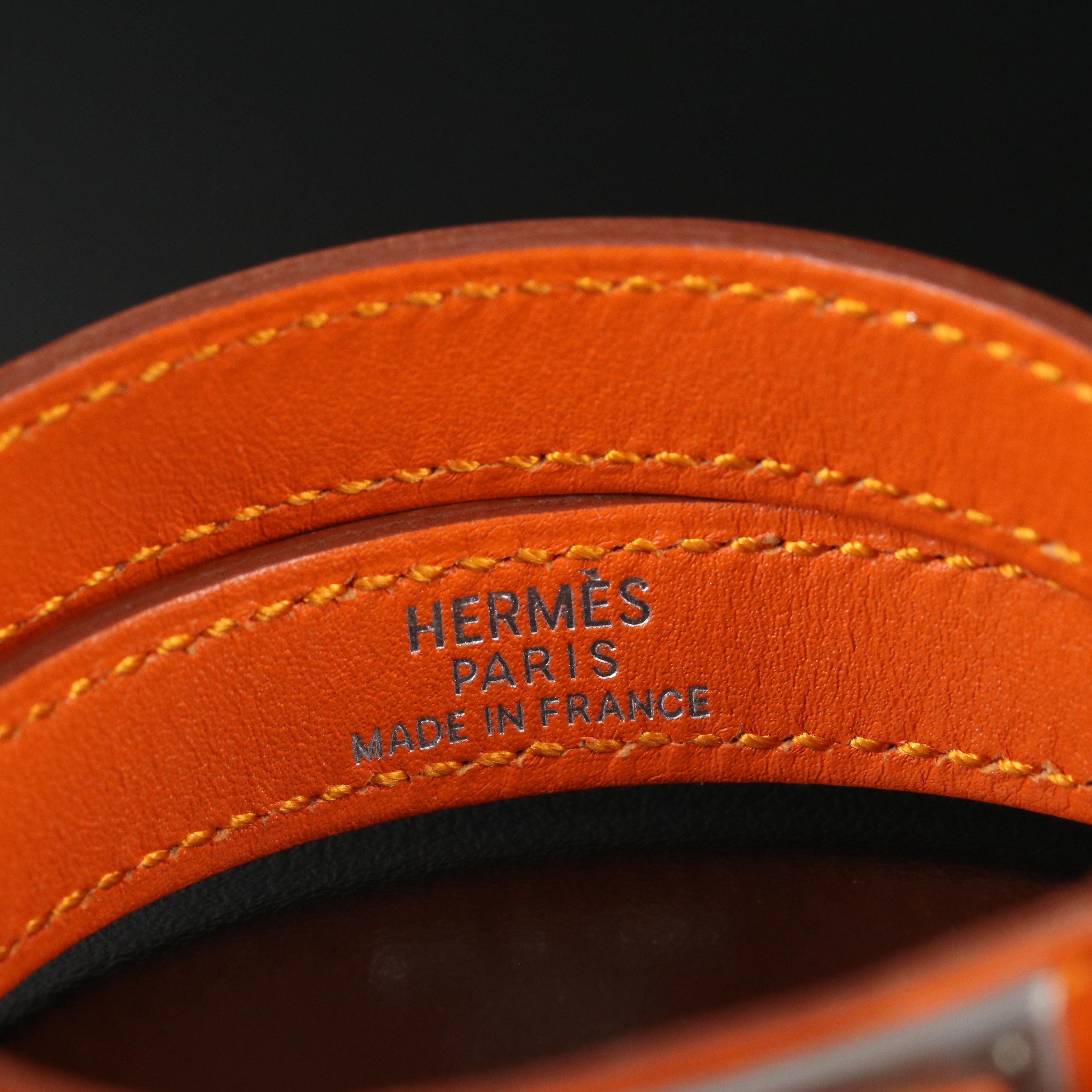 Hermès Kelly Double Tour Leather Bracelet