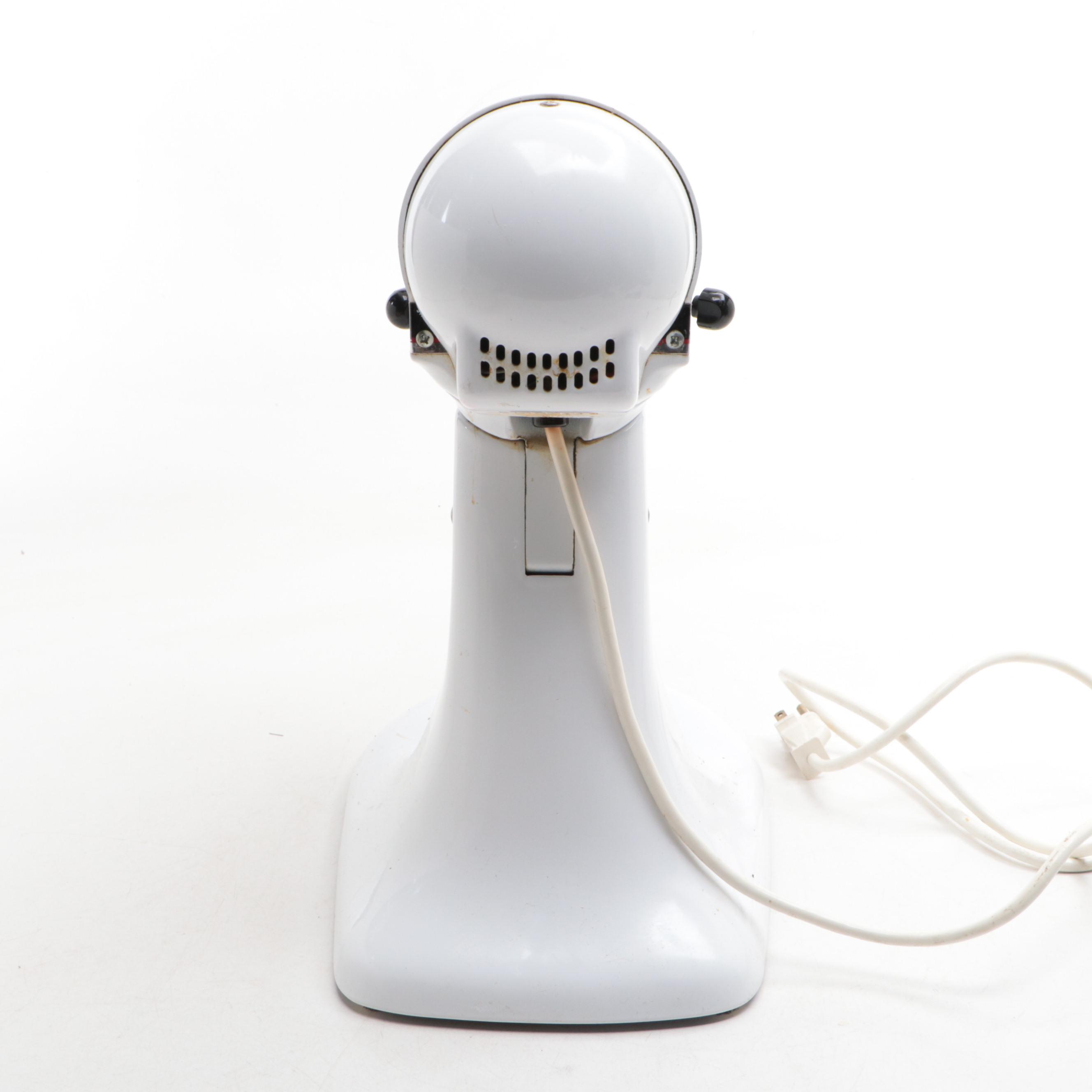 KitchenAid KSM90 White Tilt-Head Mixer with Attachments