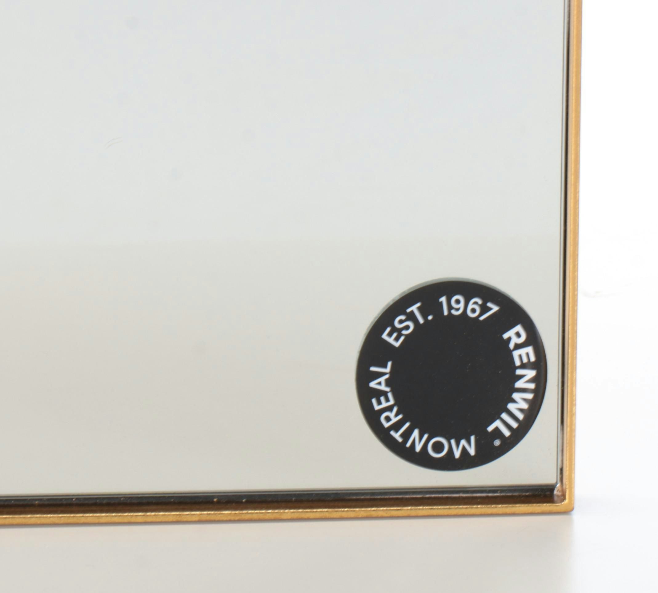 Renwil "Florence" Gilt Iron Wall Mirror