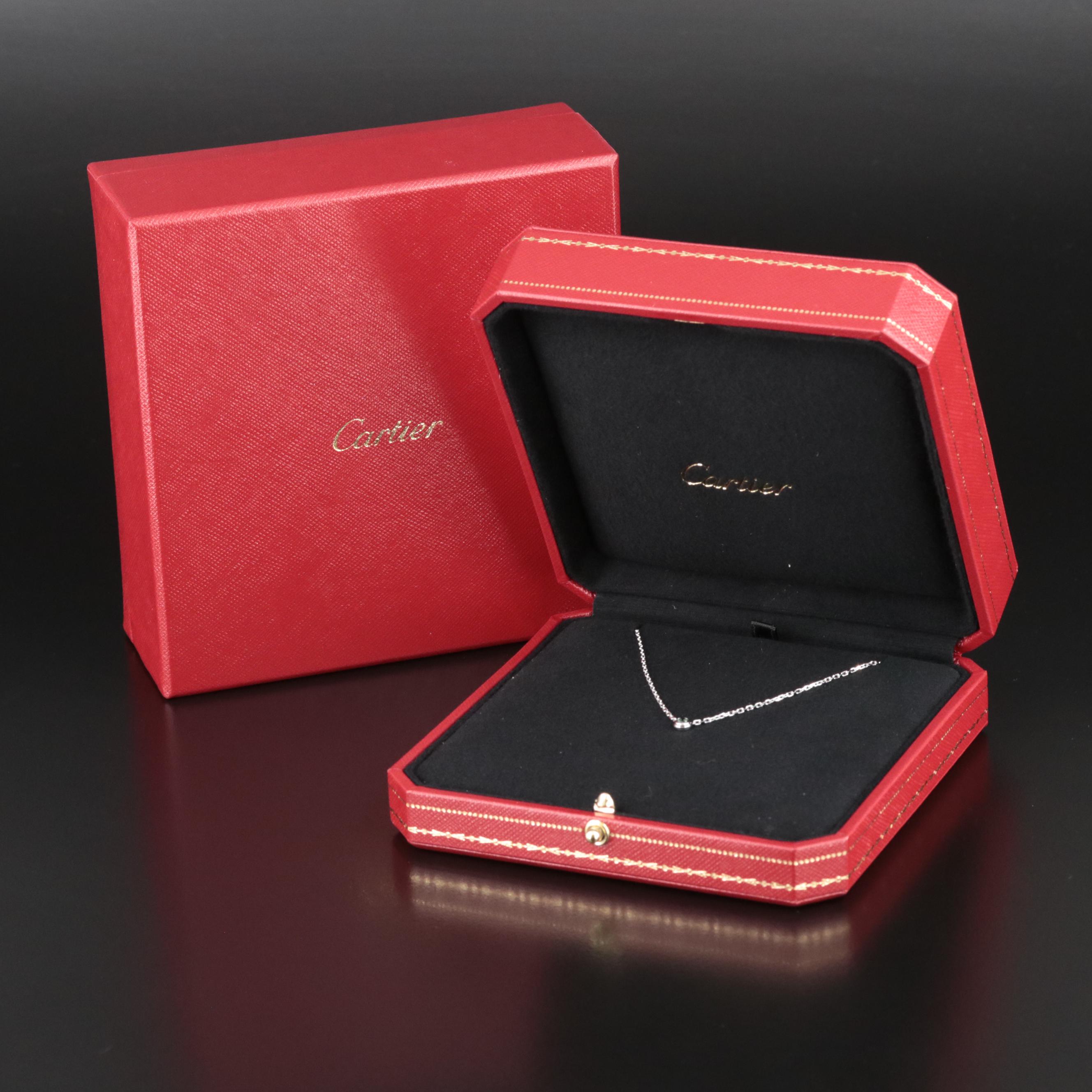 Cartier Leger de Cartier 18K Green Sapphire Necklace