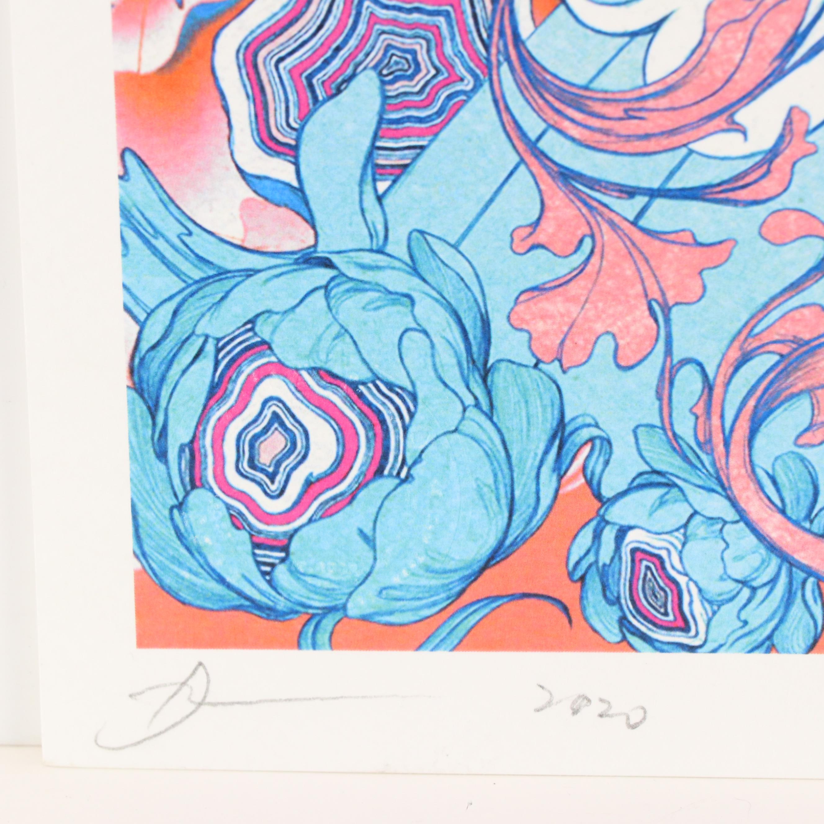 Death NYC Graphic Digital Print Featuring KAWS x James Jean, 21st Century