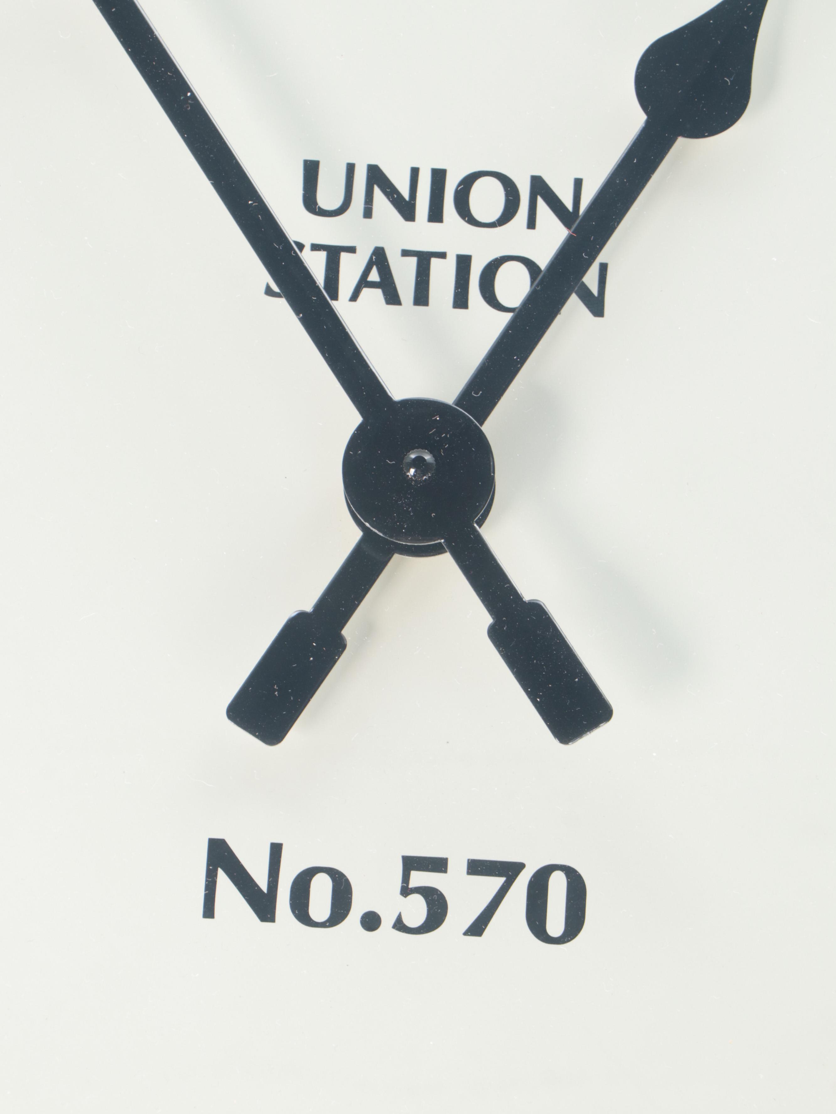 Pottery Barn Union Station Wall Clock