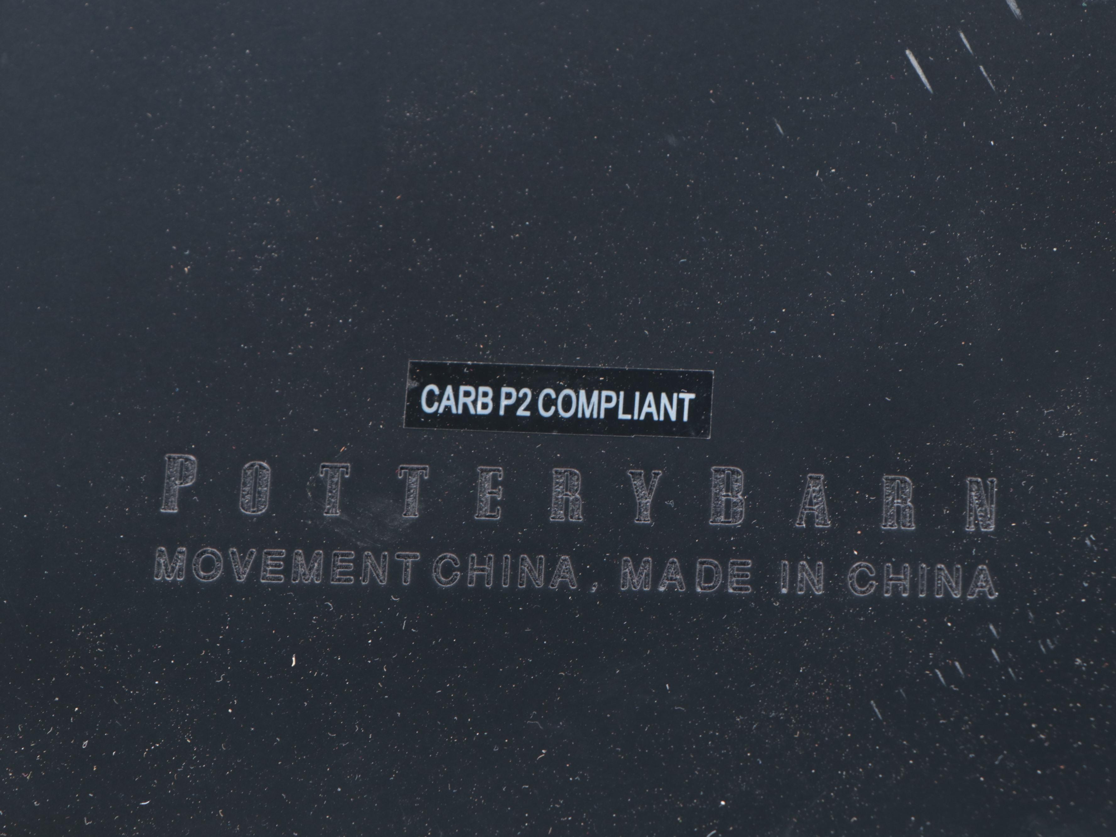 Pottery Barn Union Station Wall Clock