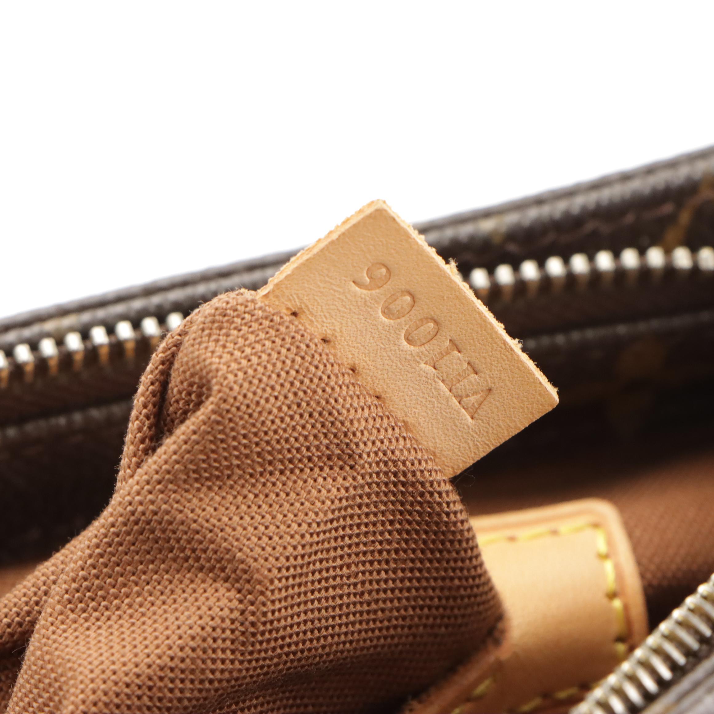 Louis Vuitton Cabas Mezzo Shoulder Bag in Monogram Canvas and Leather