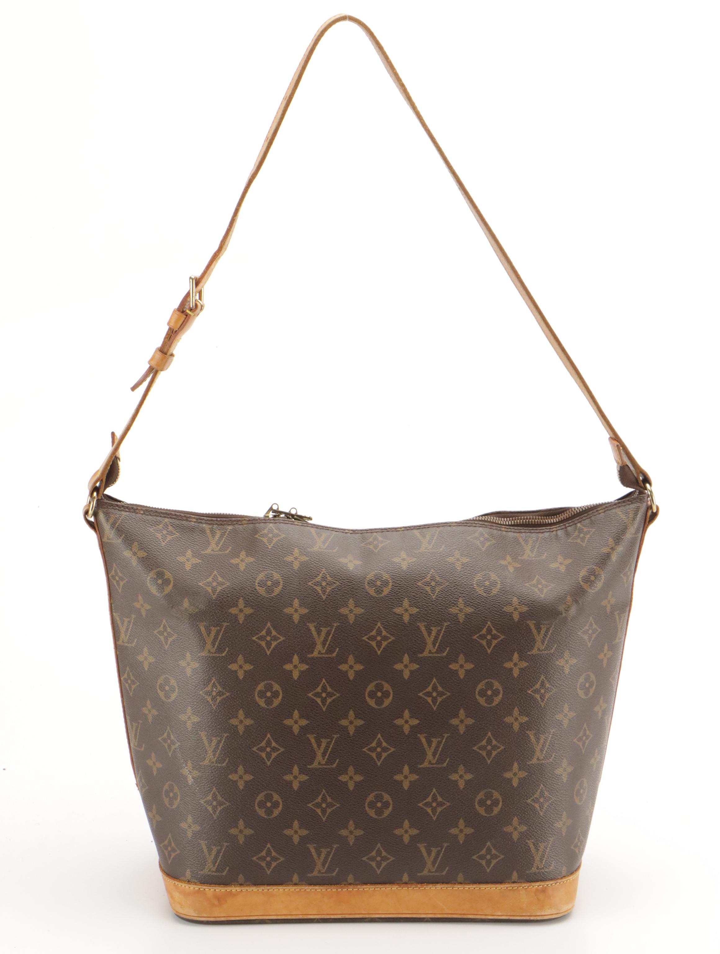 Louis Vuitton x Sharon Stone AMFAR Bag in Monogram Canvas and Leather