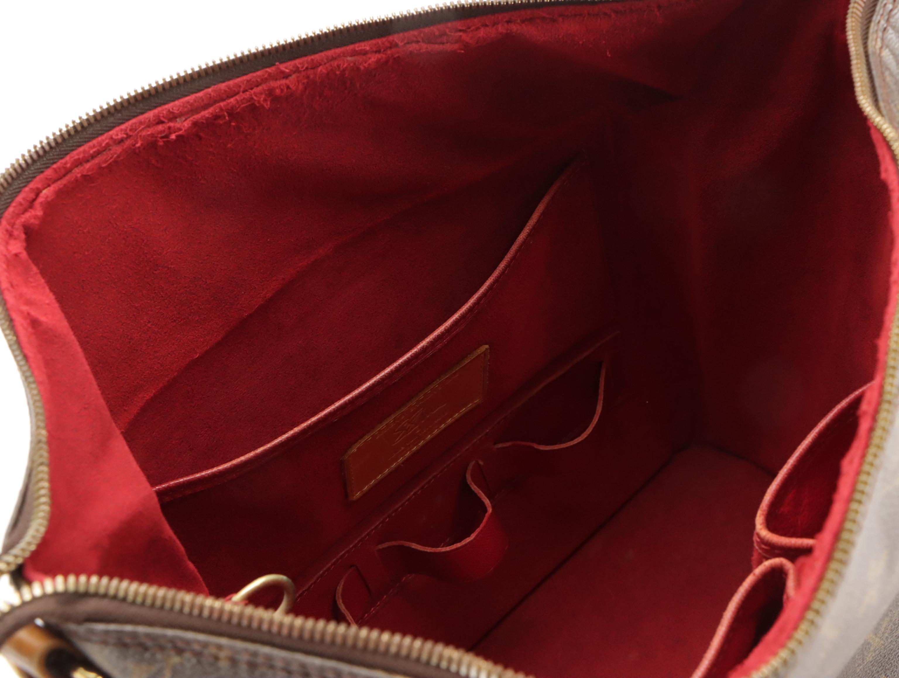 Louis Vuitton x Sharon Stone AMFAR Bag in Monogram Canvas and Leather