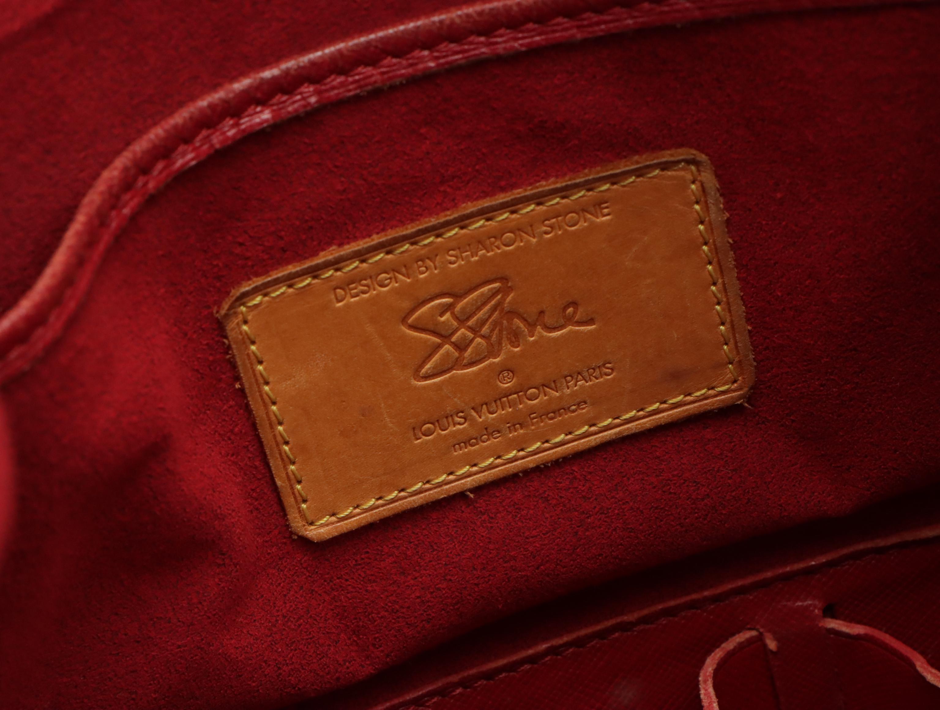 Louis Vuitton x Sharon Stone AMFAR Bag in Monogram Canvas and Leather