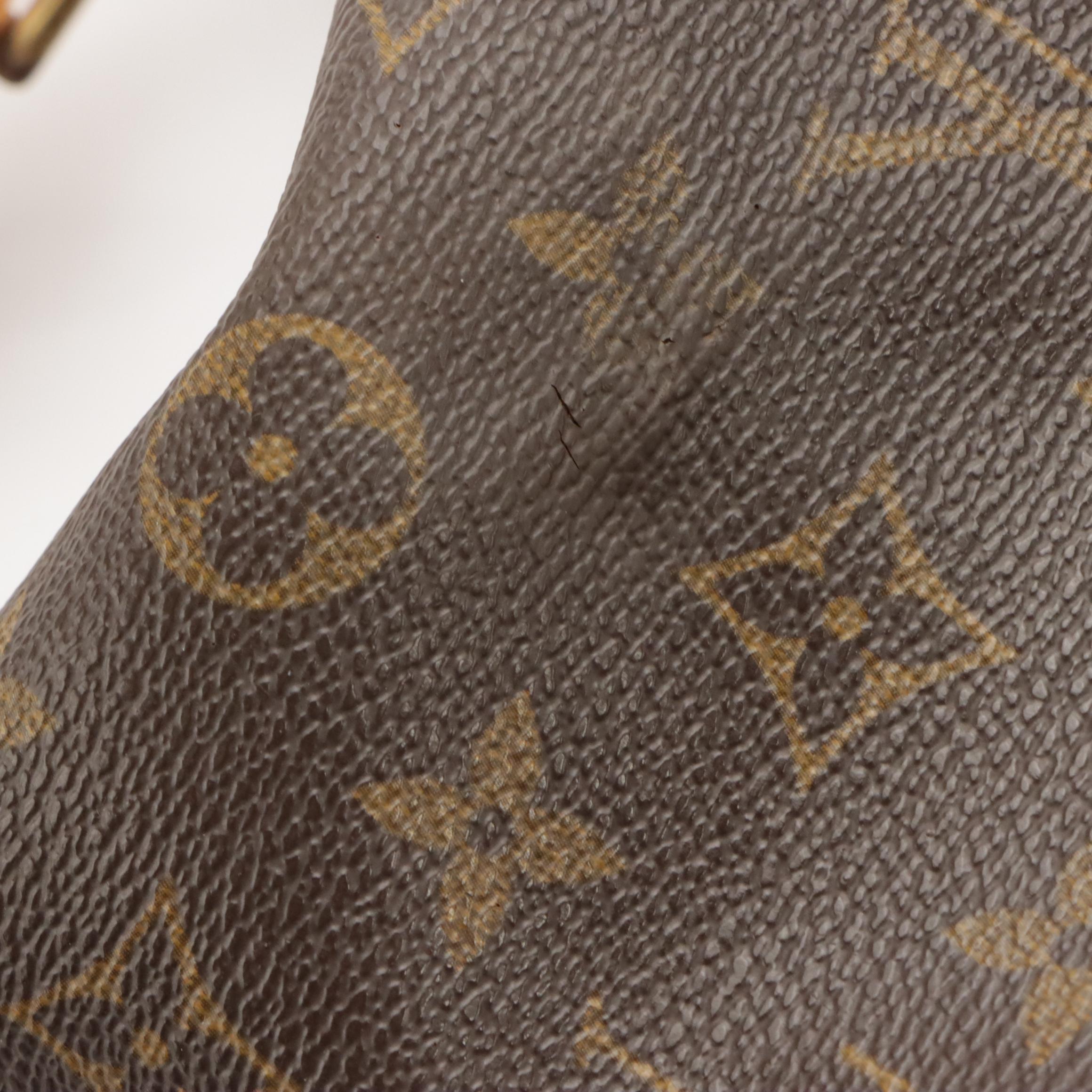 Louis Vuitton x Sharon Stone AMFAR Bag in Monogram Canvas and Leather
