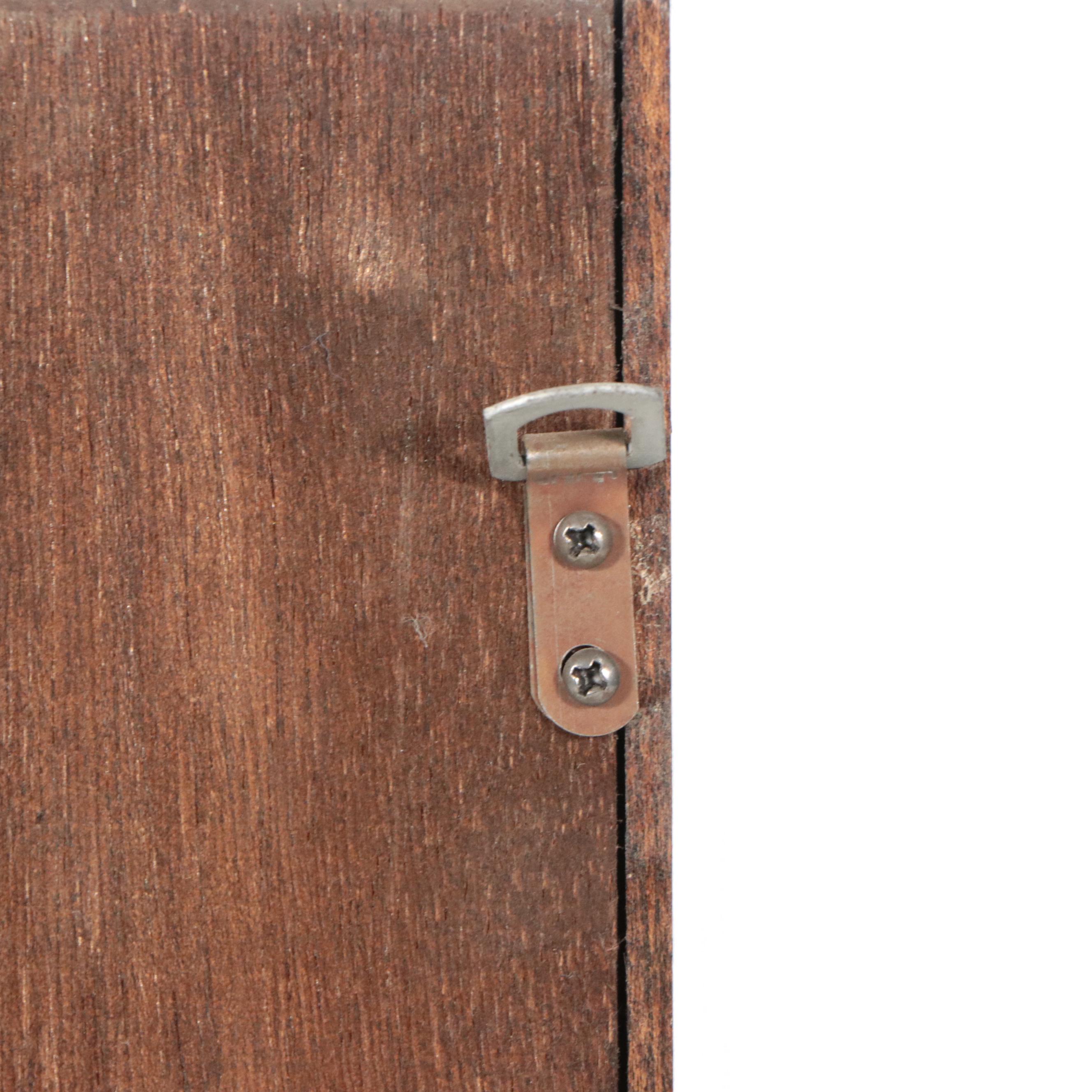 Easton Press Roger Tory Peterson Field Guide Set with Wooden Hanging Bookshelf