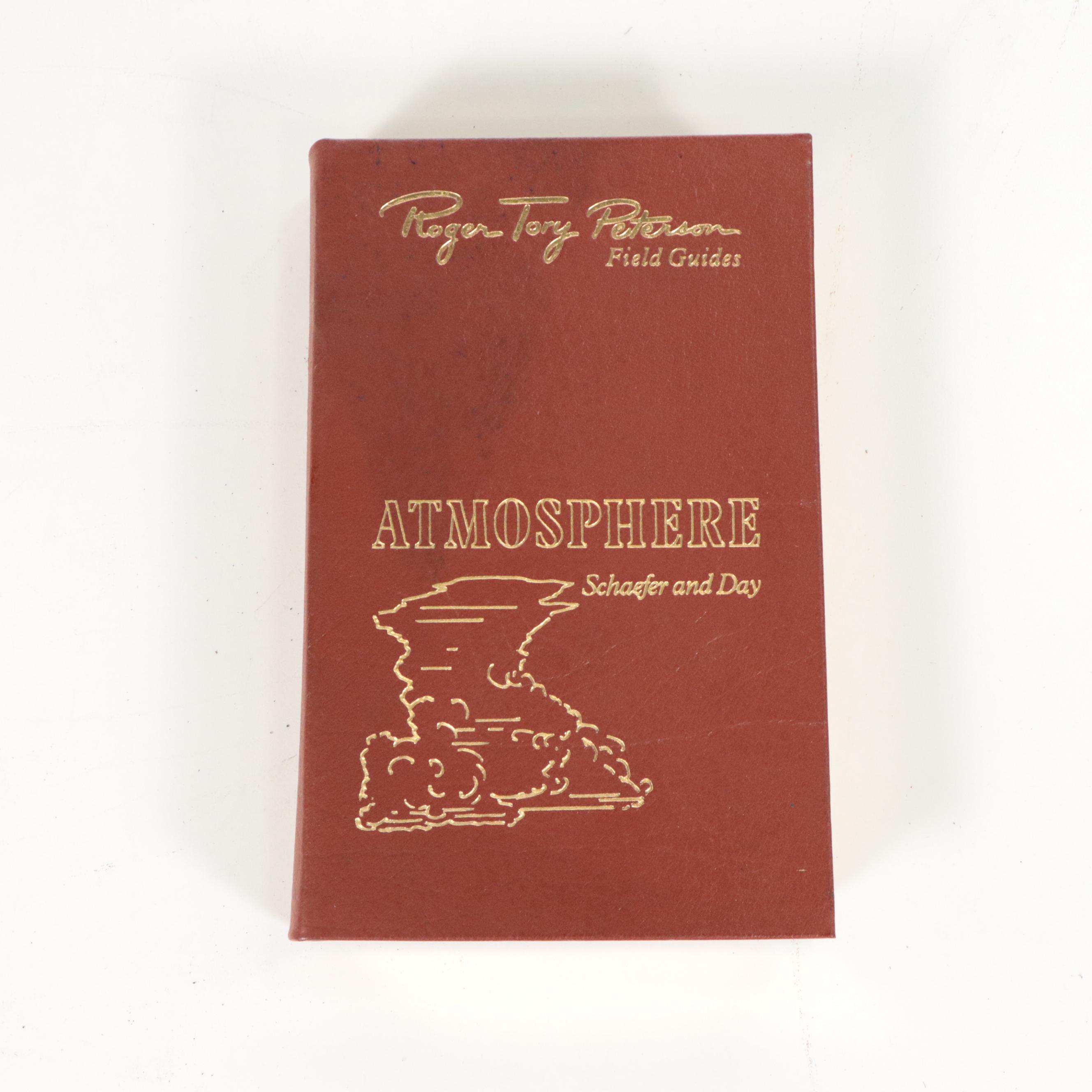 Easton Press Roger Tory Peterson Field Guide Set with Wooden Hanging Bookshelf