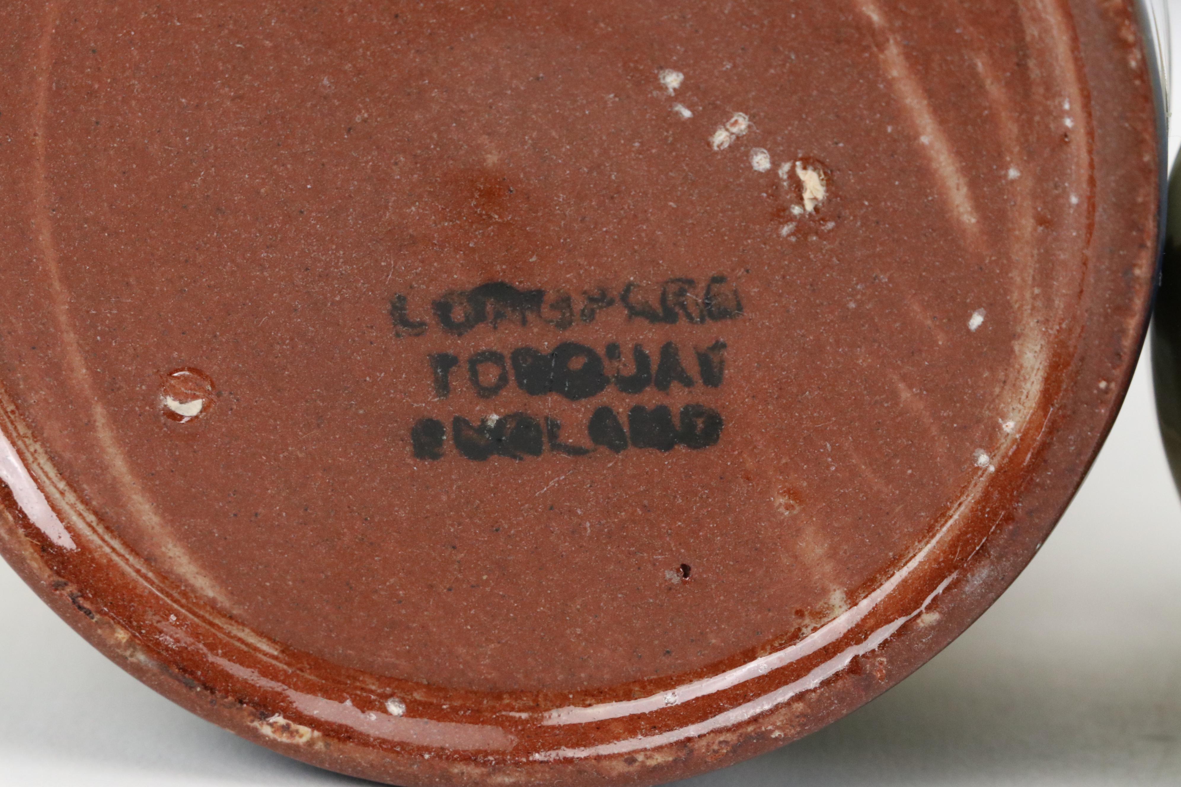 Longpark Pottery Terracotta Jam Jar with More Torquay Devon Mottoware Décor