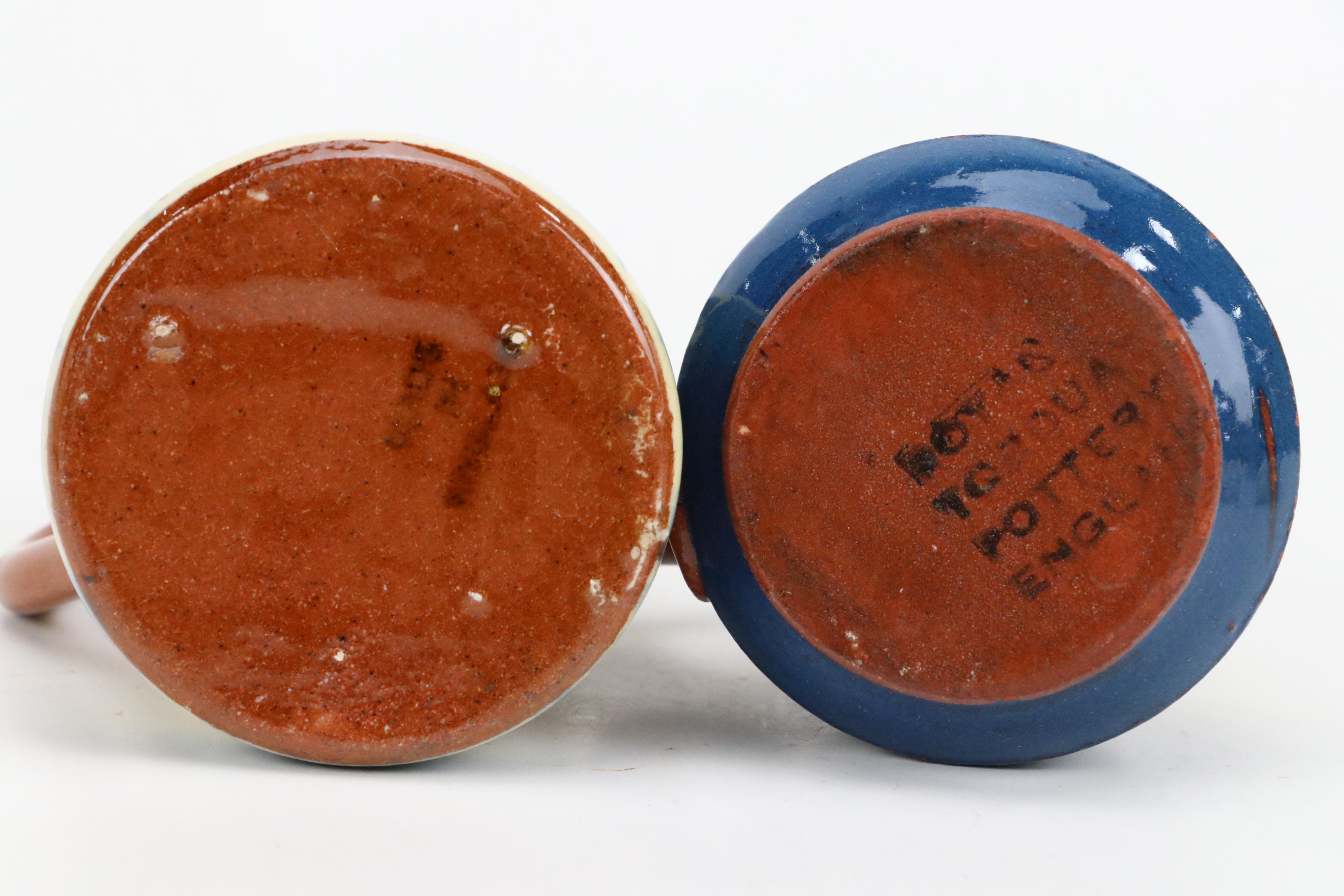 Longpark Pottery Terracotta Jam Jar with More Torquay Devon Mottoware Décor