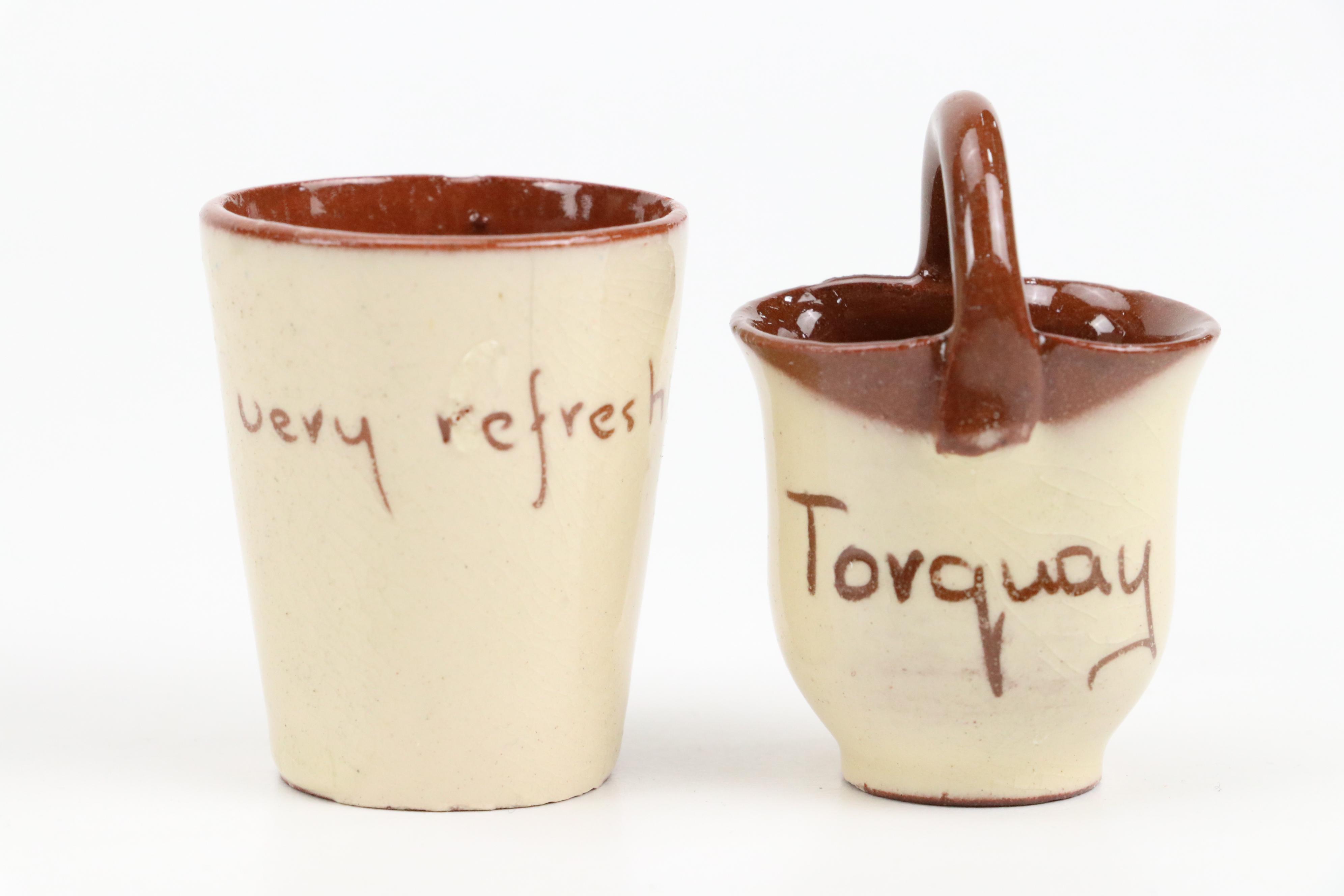 Longpark Pottery Terracotta Jam Jar with More Torquay Devon Mottoware Décor