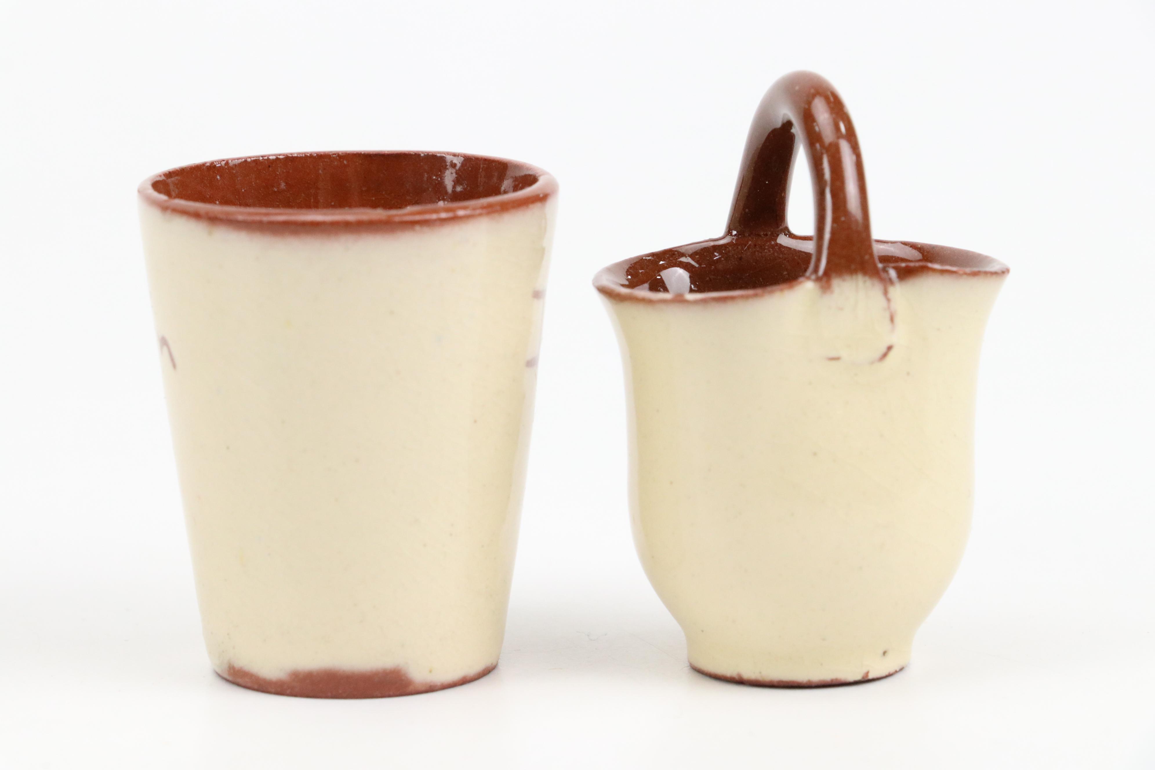 Longpark Pottery Terracotta Jam Jar with More Torquay Devon Mottoware Décor