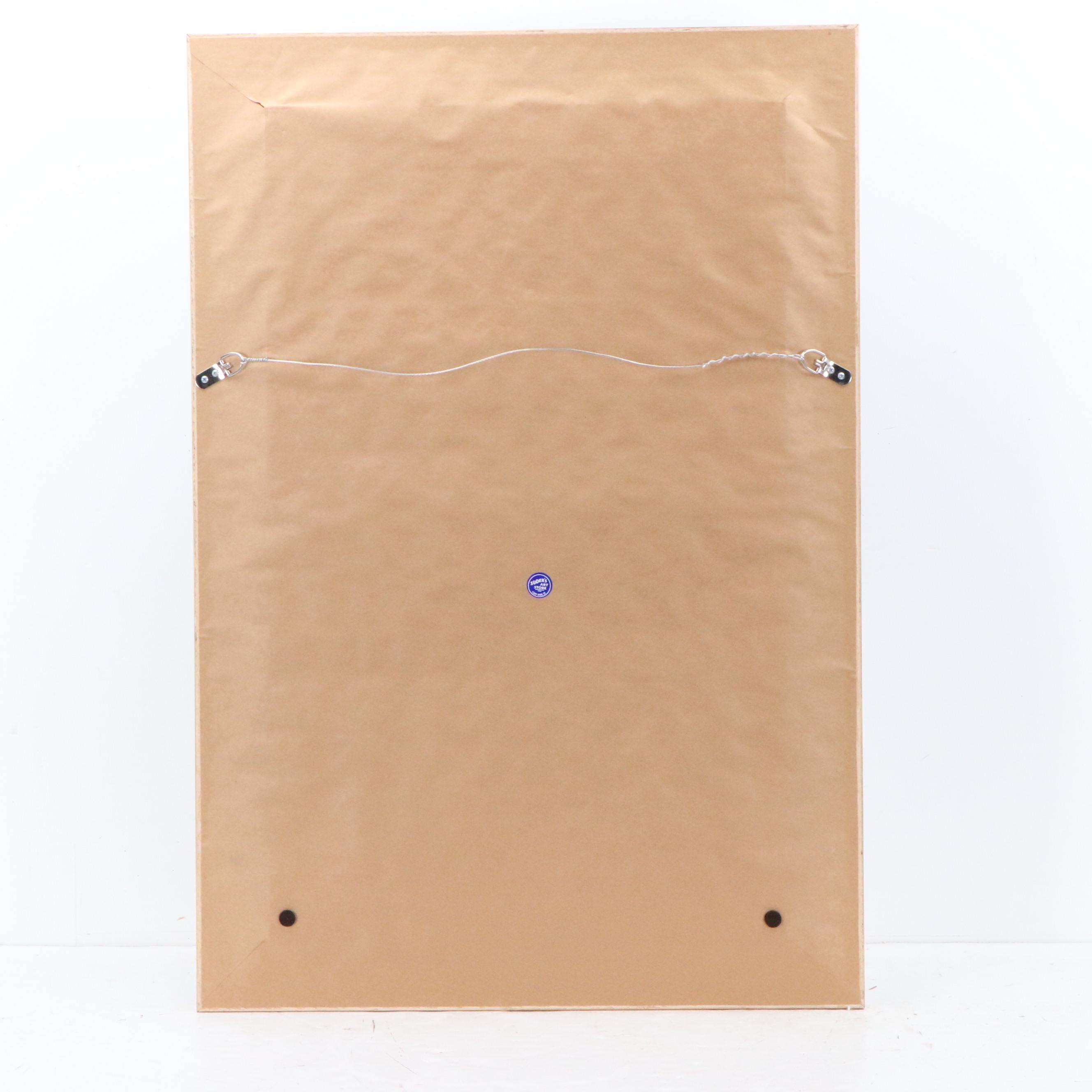 Carin Pelz Hebenstreit Oil Painting of Female Nude With Slain Man