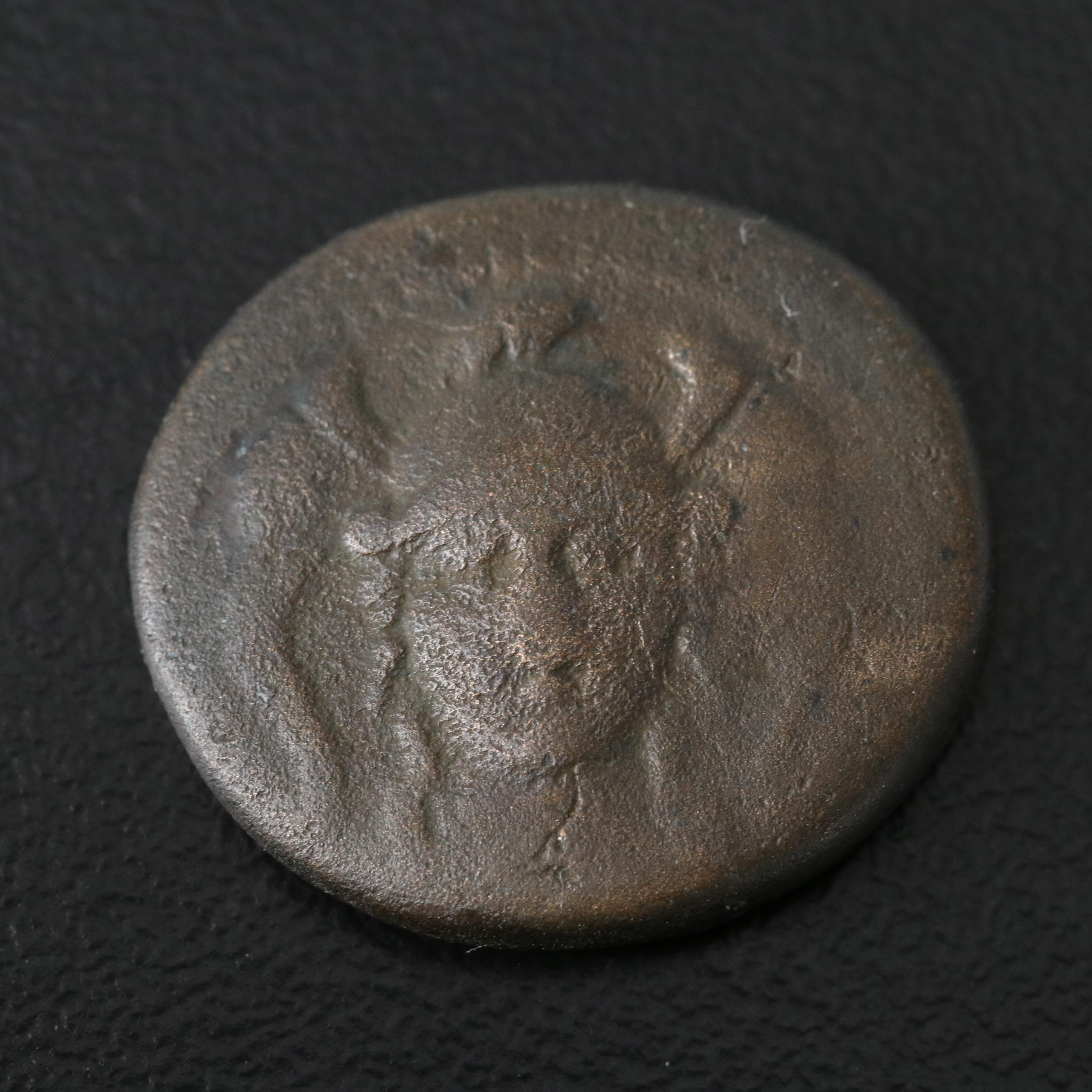 Ancient Seleukid Empire Æ18 Coin of Antiochos I Soter, ca. 280 B.C.