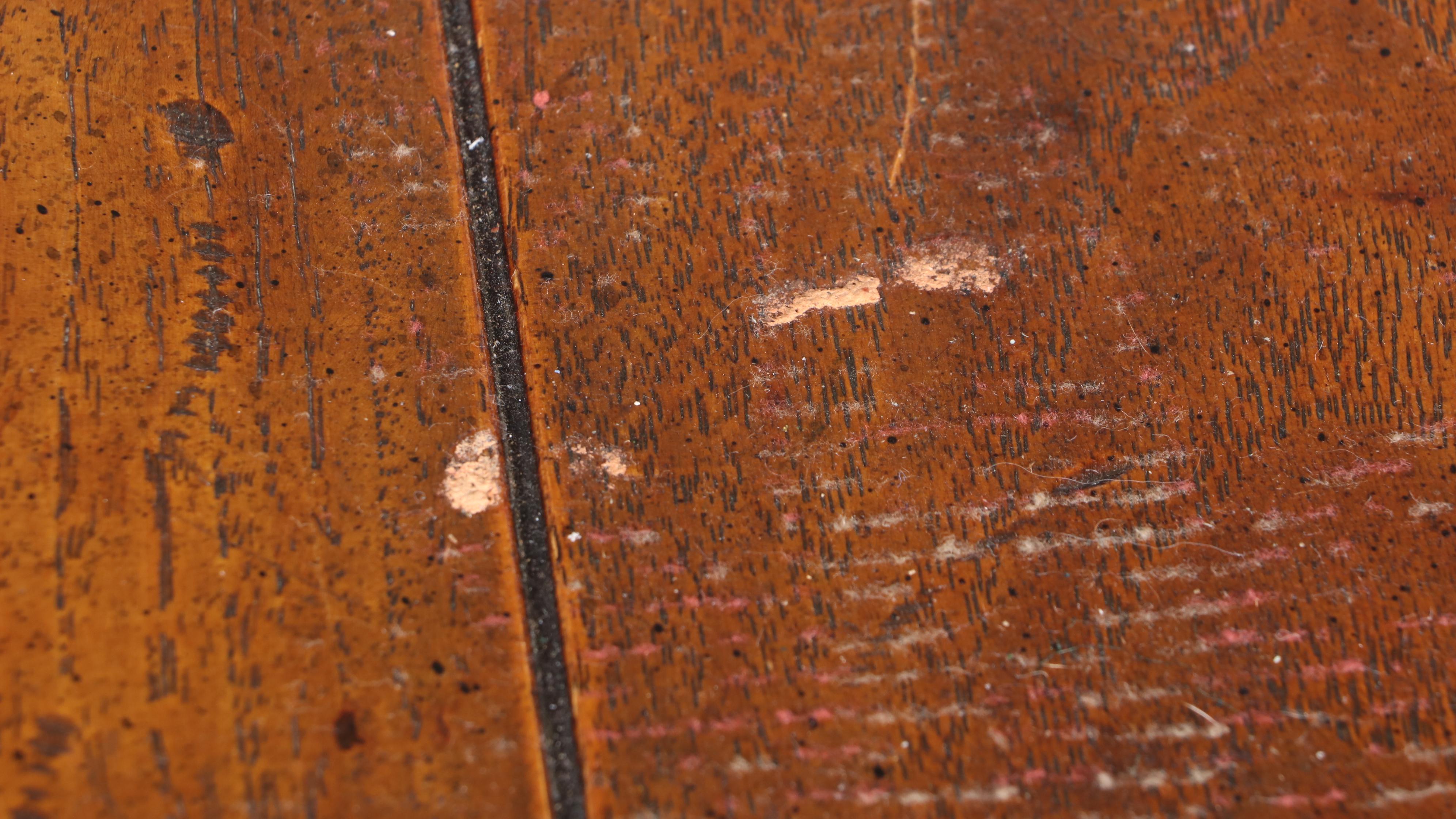 Pair of Drexel Heritage "Woodbriar" Campaign Style Pecan Side Tables