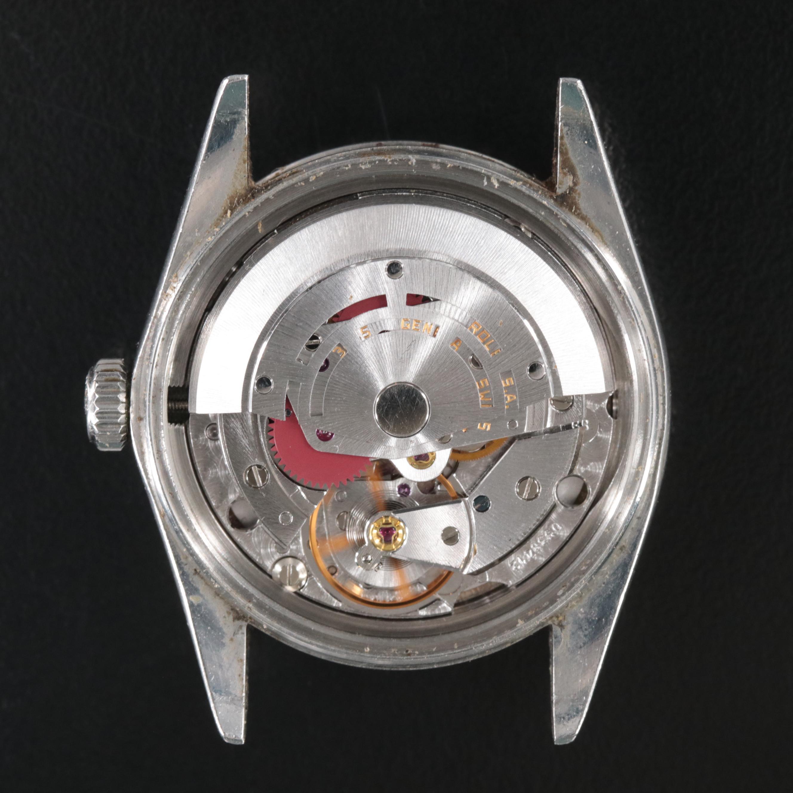 1980 Rolex Datejust Engine Turned Bezel Watch