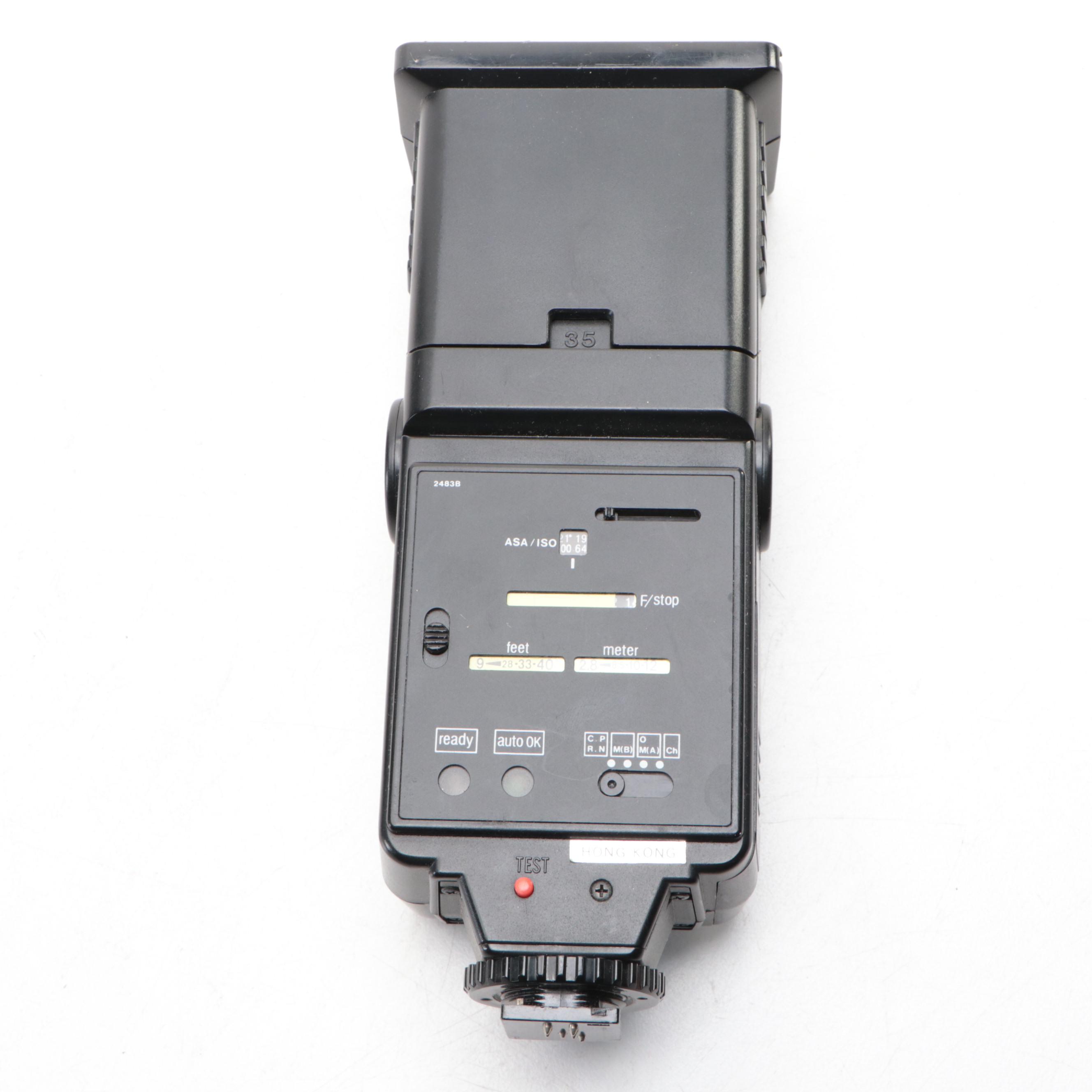 Olympus OM-PC SLR and 35–70mm f/3.4–4.5 Lens with Promaster Macro Lens and More