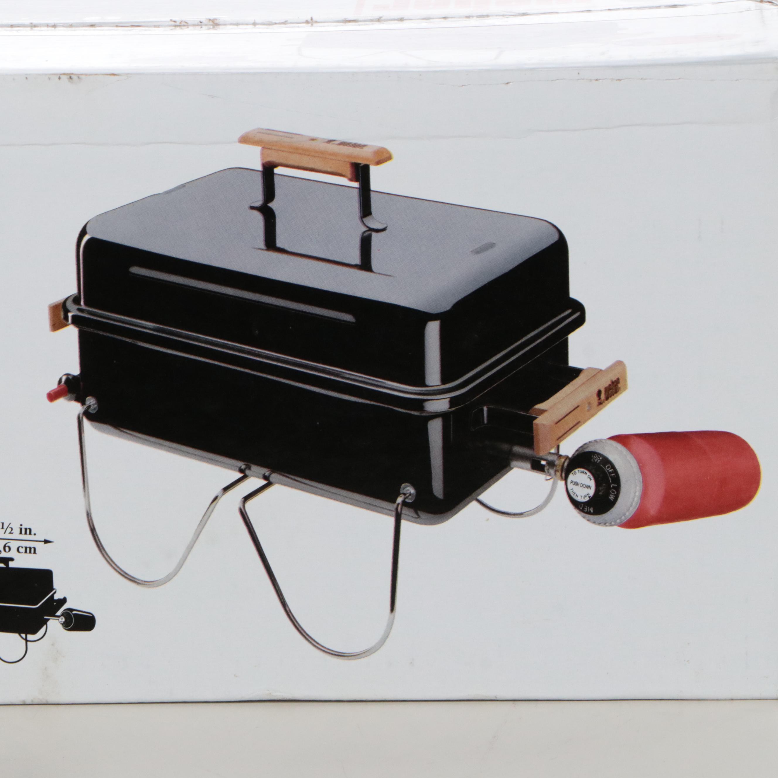 Weber Go-Anywhere Portable Tabletop Gas Grill