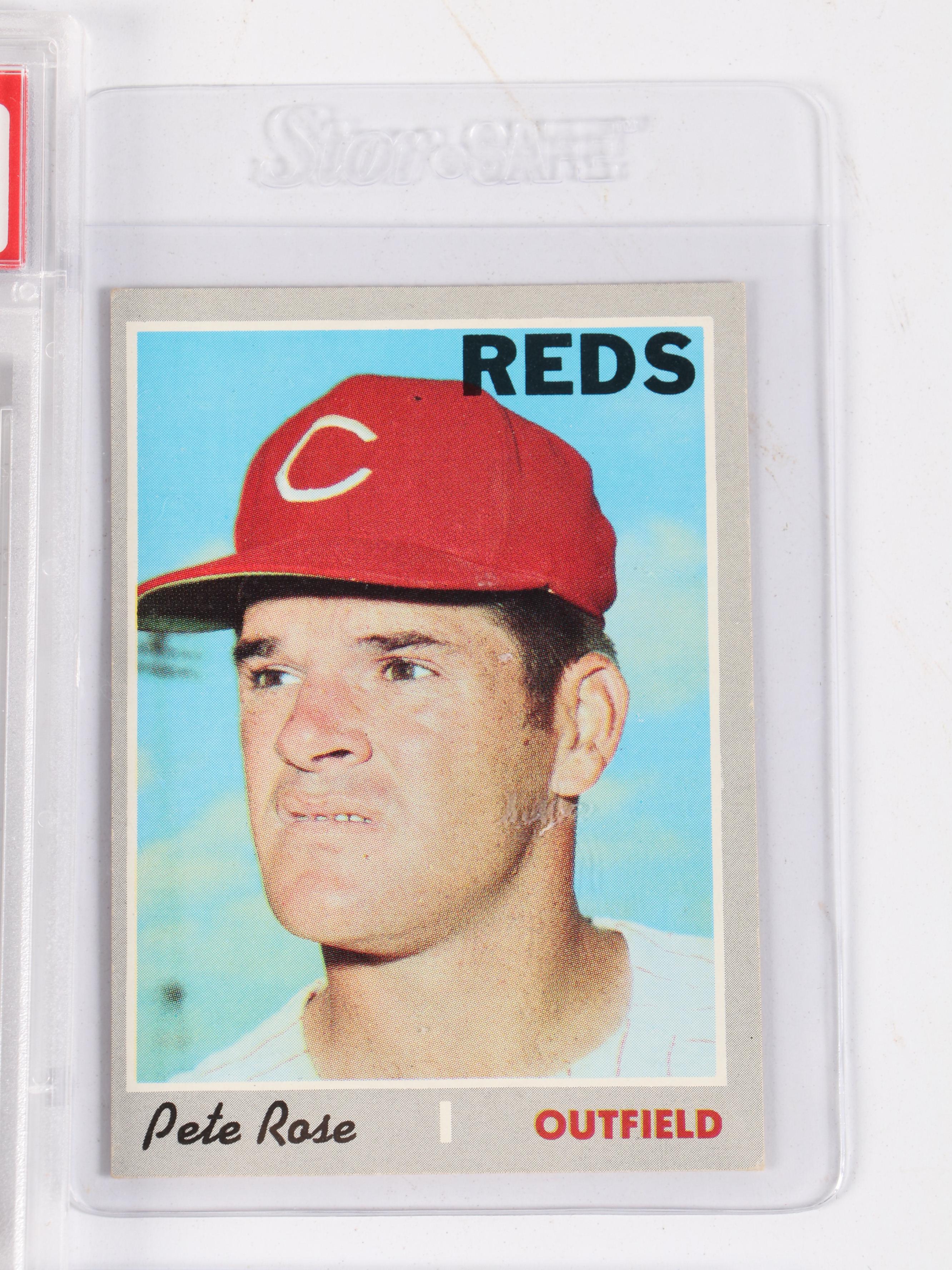 1964 Topps All-Star Rookie and Other Pete Rose Baseball Cards