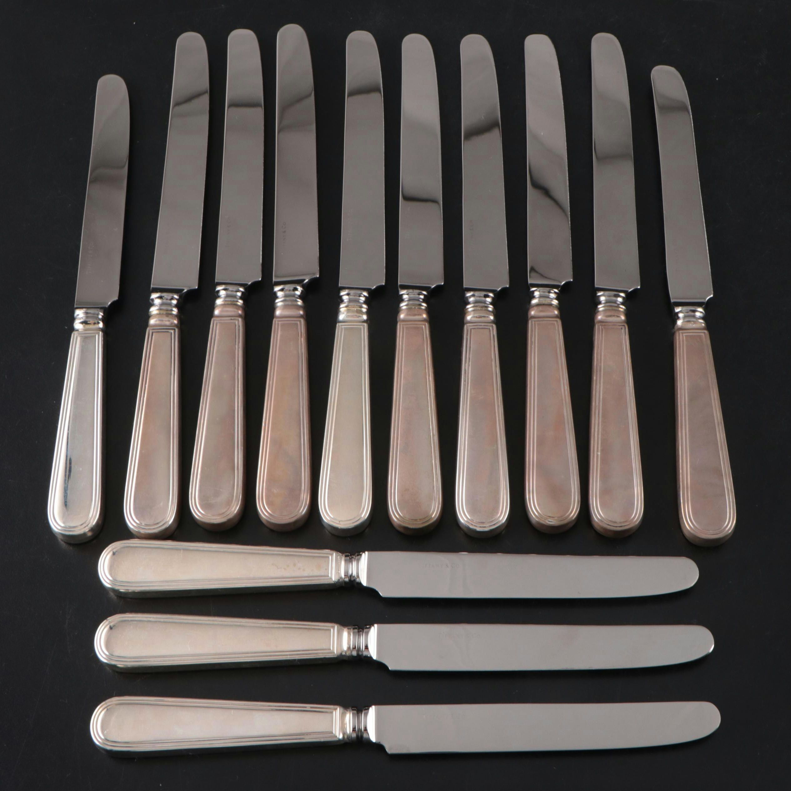 Tiffany & Co. "Hamilton" Sterling Silver Handled Knives