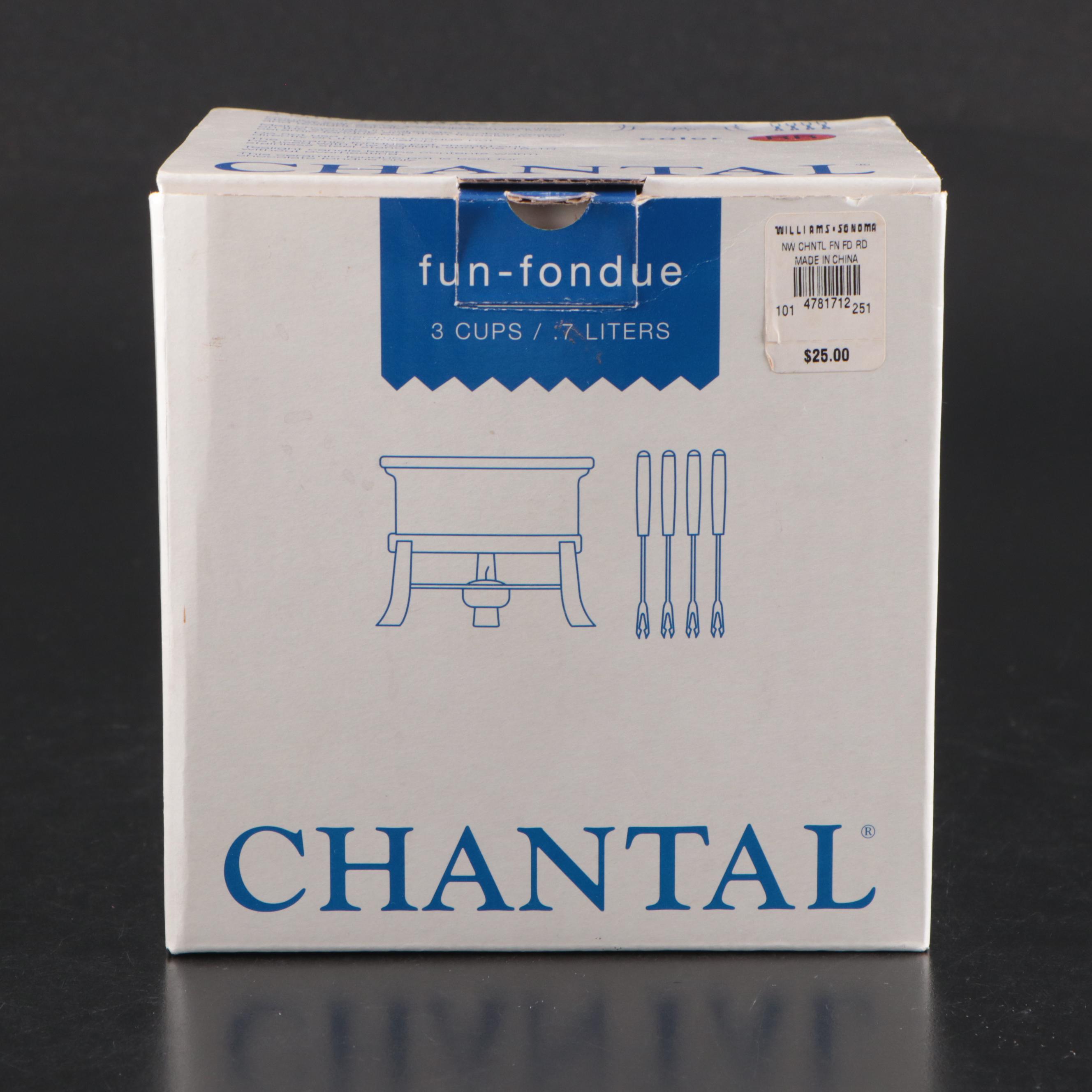 Chantal Fondue Set with KitchenAid Electric Mixer and More