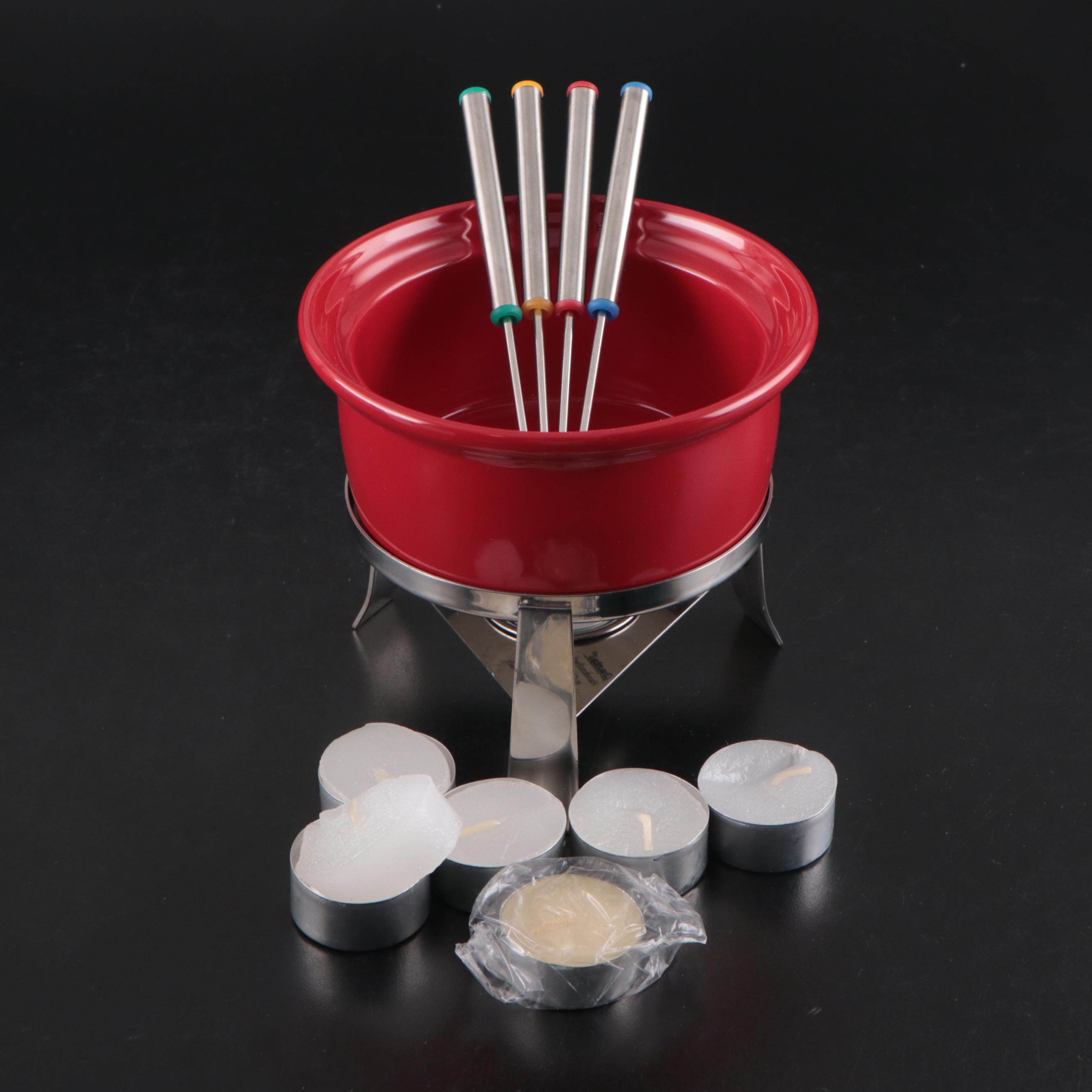 Chantal Fondue Set with KitchenAid Electric Mixer and More