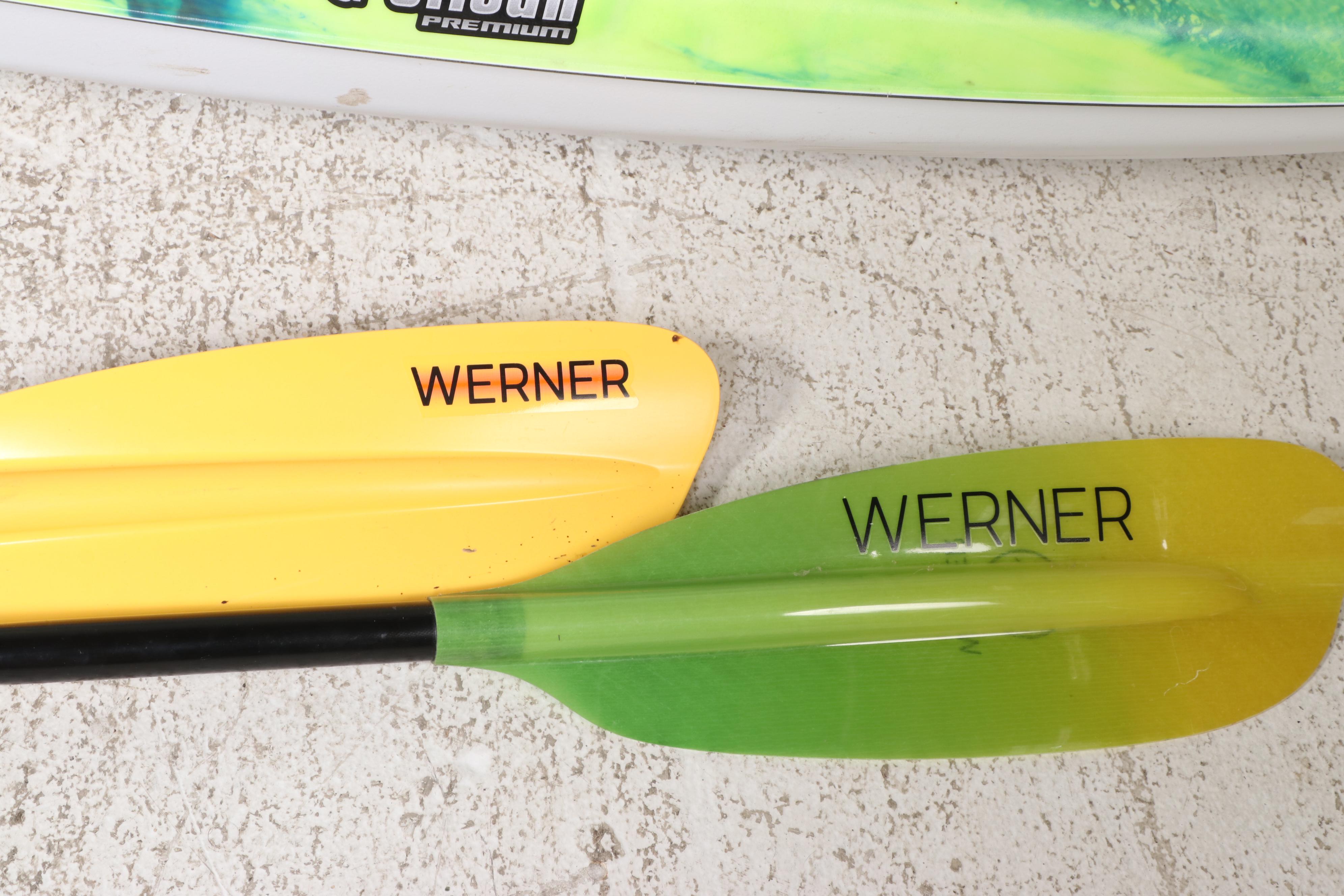 Pelican Premium Ram X Premium Kayak with Werner Paddles and More