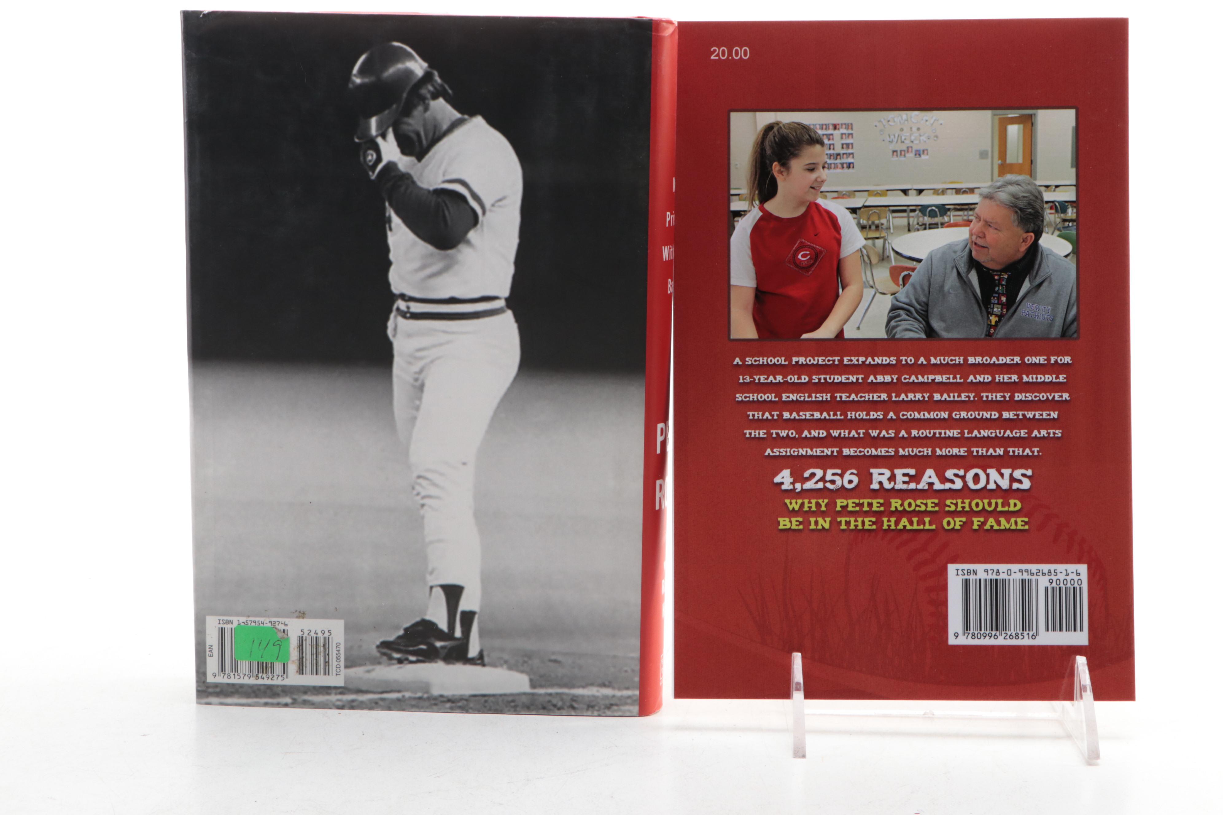 Pete Rose Signed "4192" DVD and Books