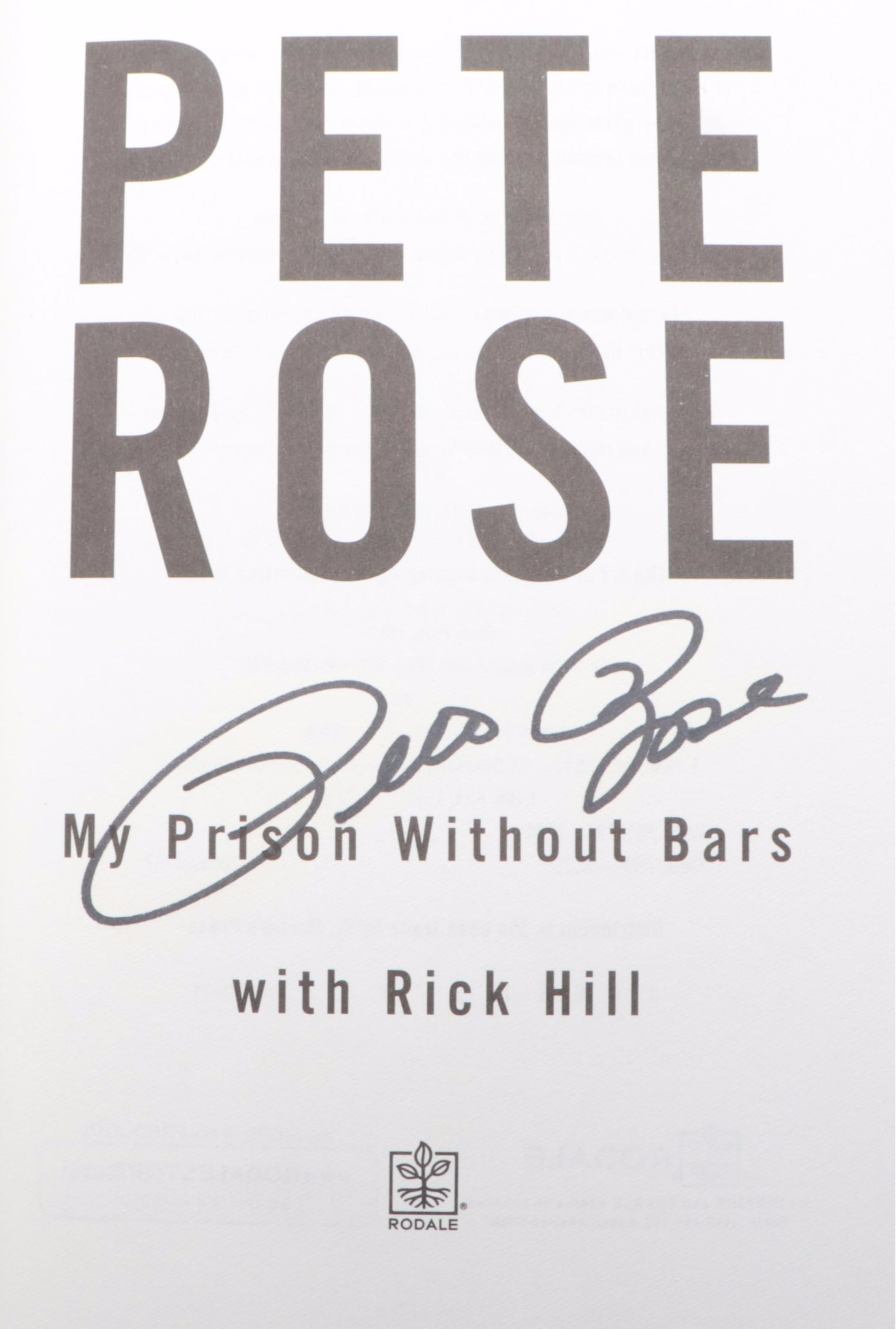 Pete Rose Signed "4192" DVD and Books