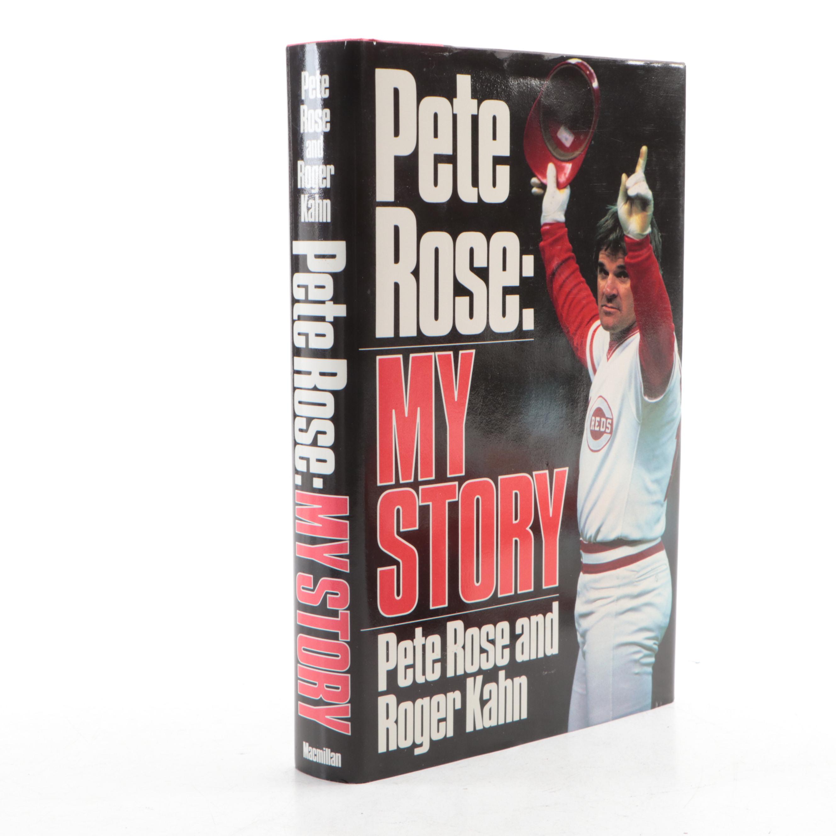 Pete Rose Signed "4192" DVD and Books