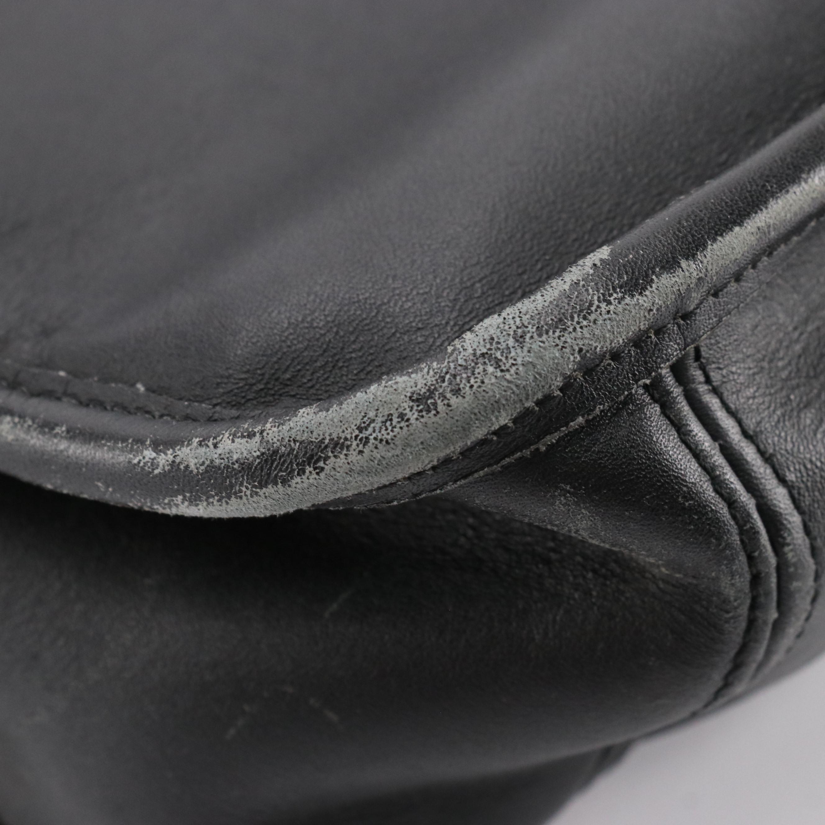 Coach Vintage Legacy Flap Messenger Briefcase Bag in Black Glove-Tanned Leather