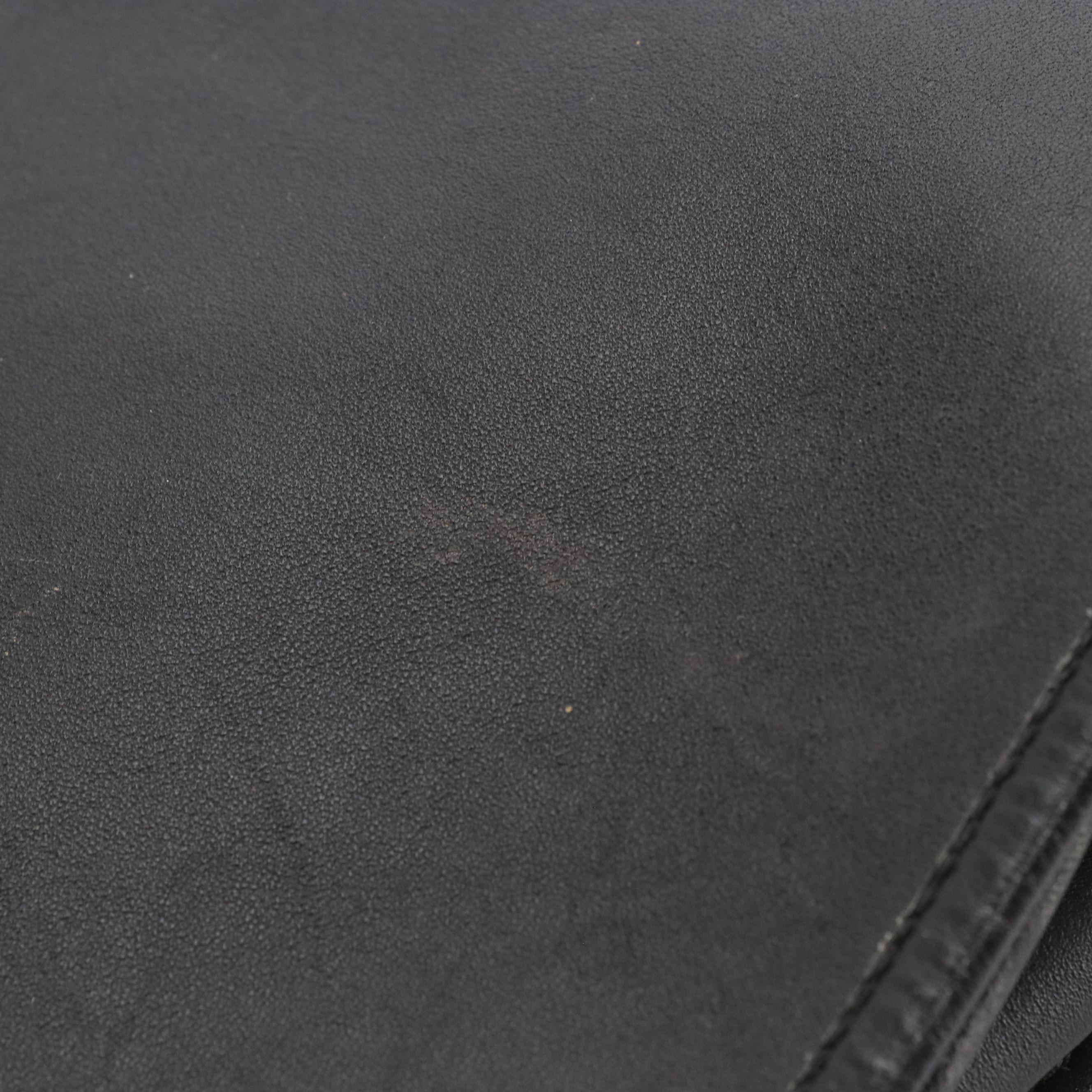 Coach Vintage Legacy Flap Messenger Briefcase Bag in Black Glove-Tanned Leather