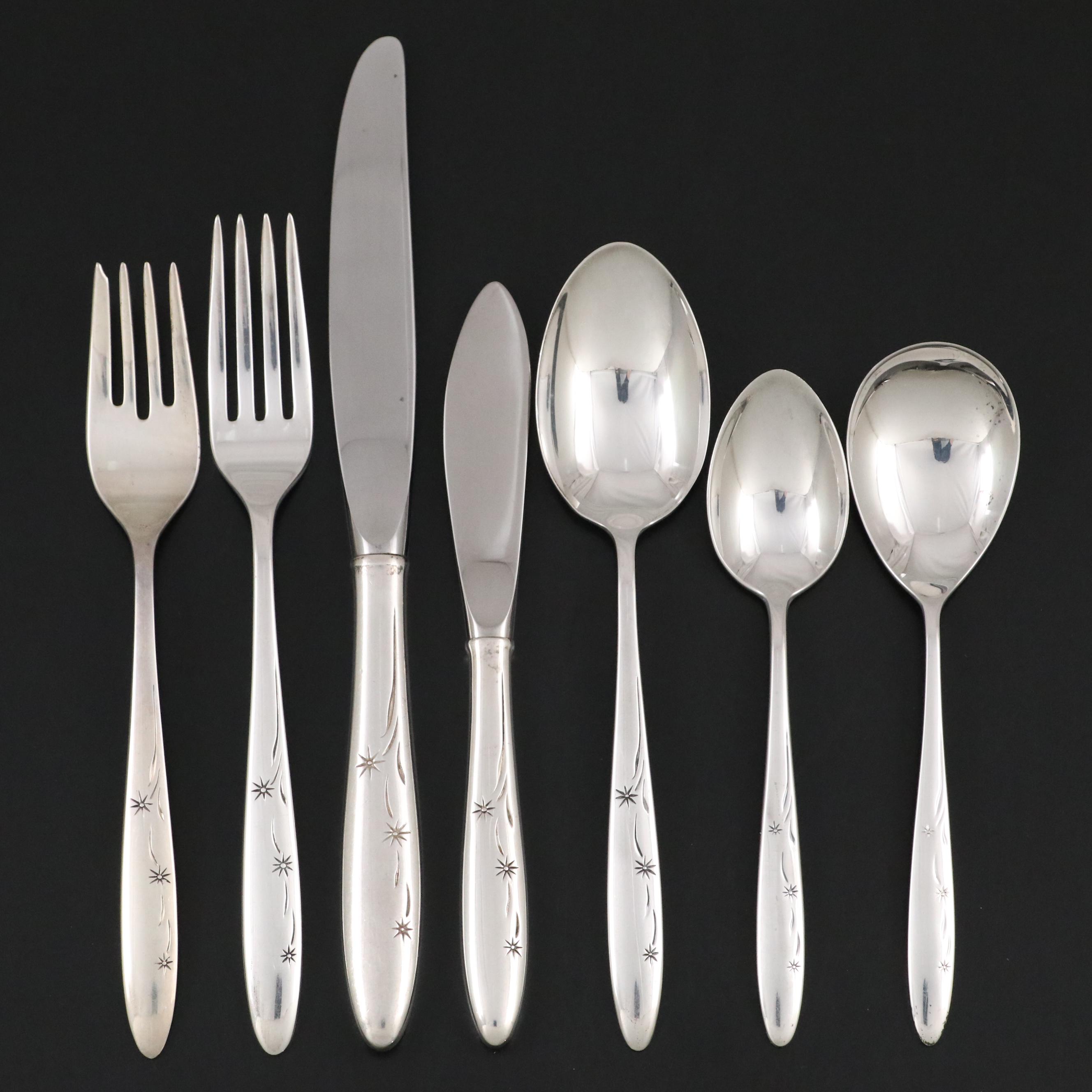 Gorham "Celeste" Sterling Silver Flatware and Serving Utensils