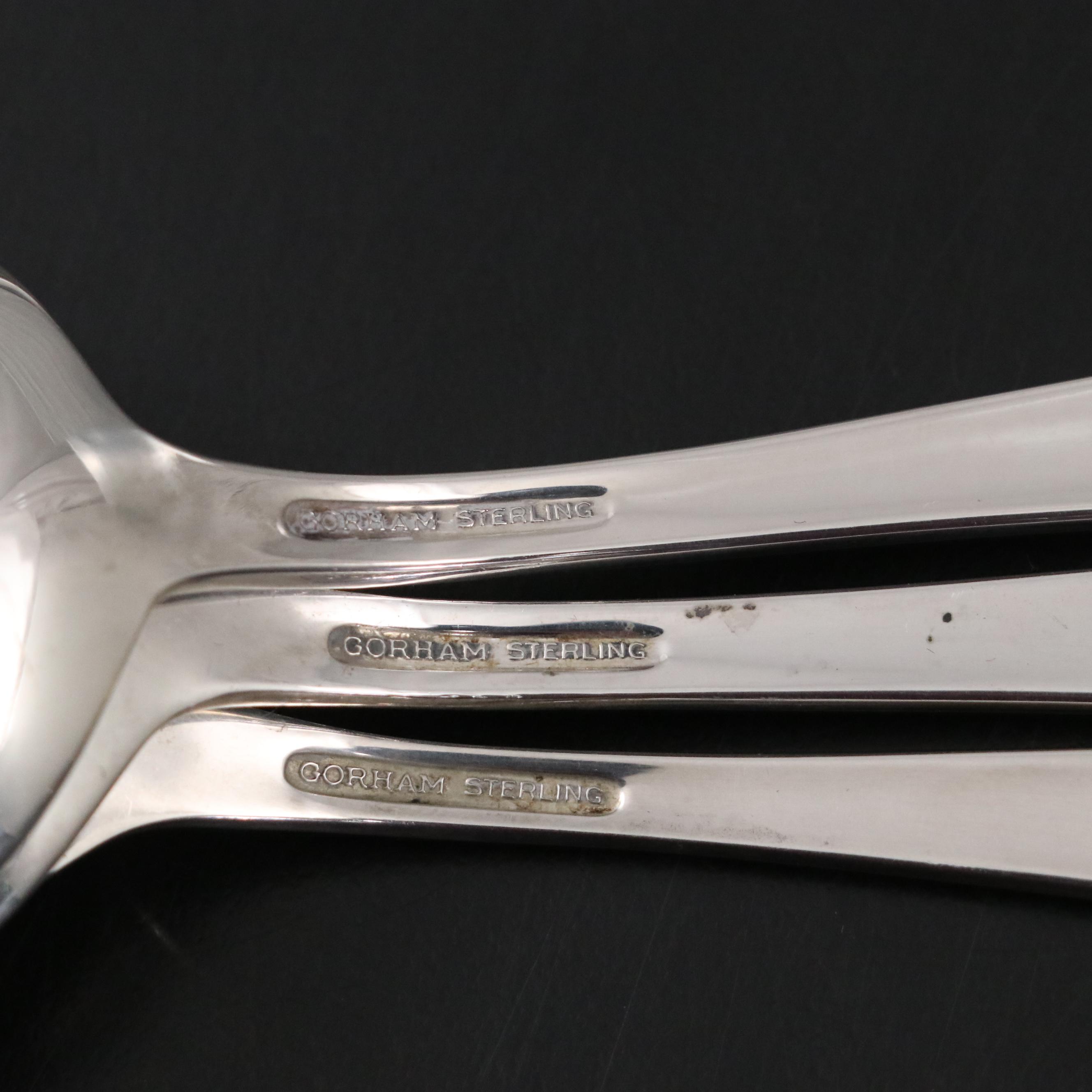 Gorham "Celeste" Sterling Silver Flatware and Serving Utensils