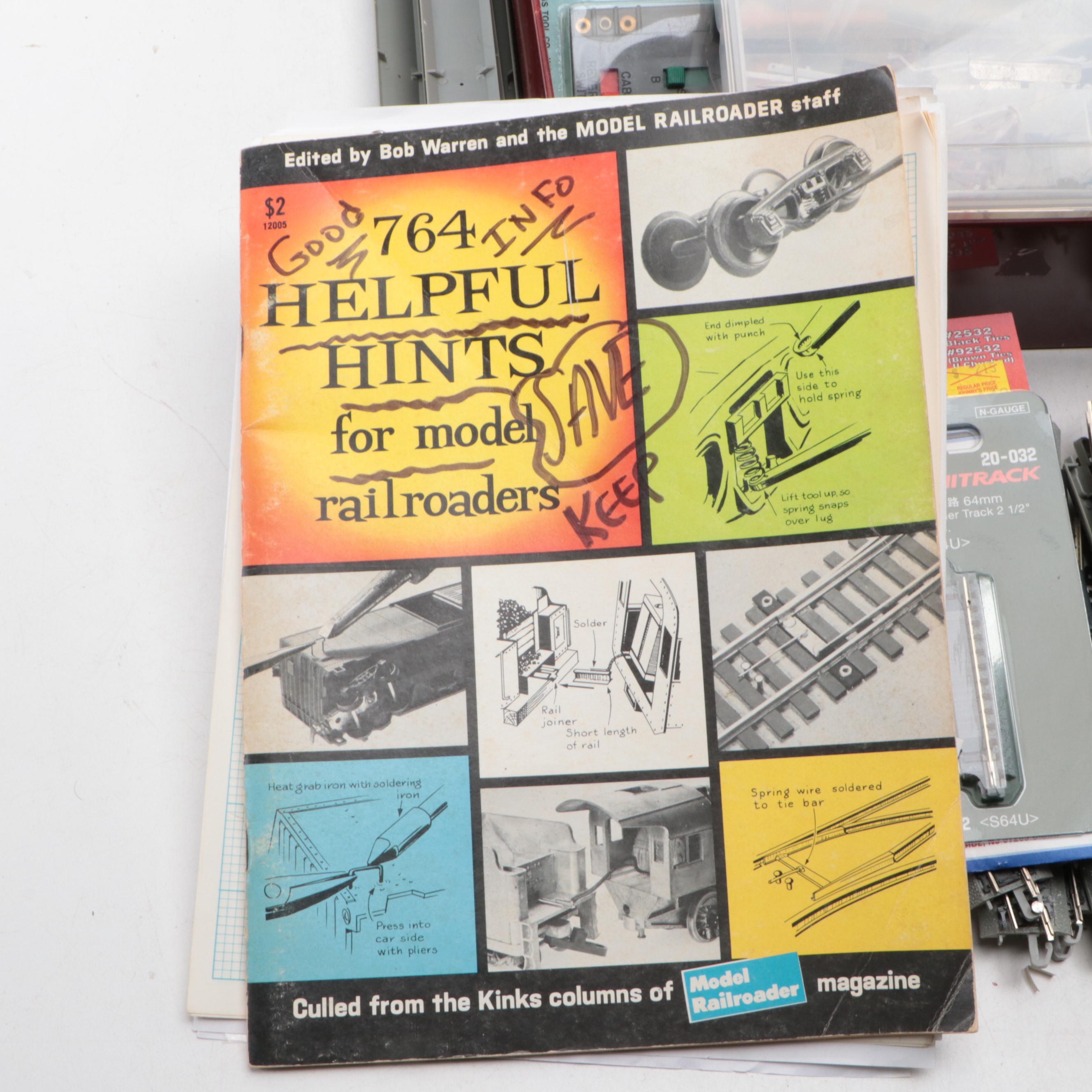 Bachmann and Atlas N Scale Model Train Tracks, Buildings and More