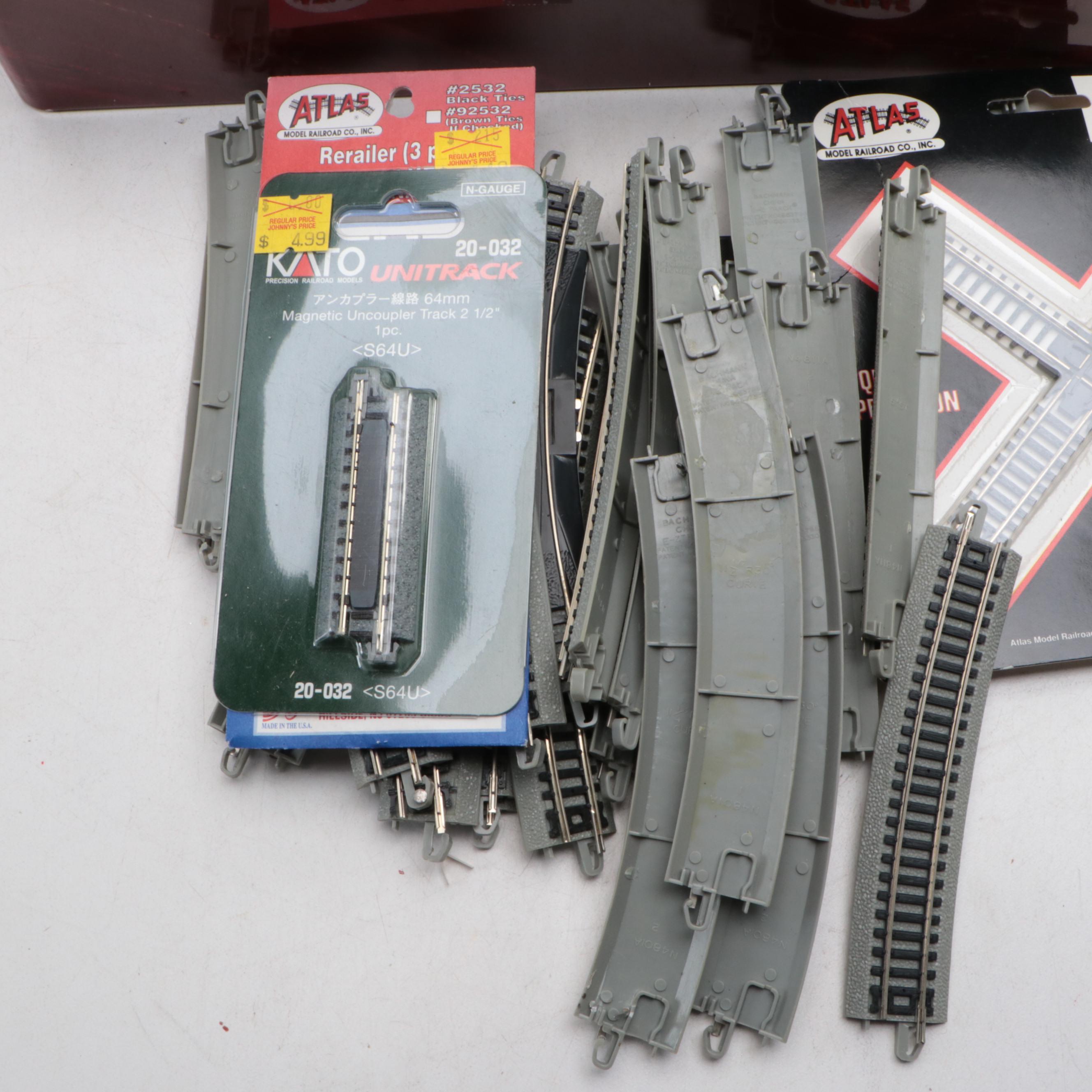 Bachmann and Atlas N Scale Model Train Tracks, Buildings and More